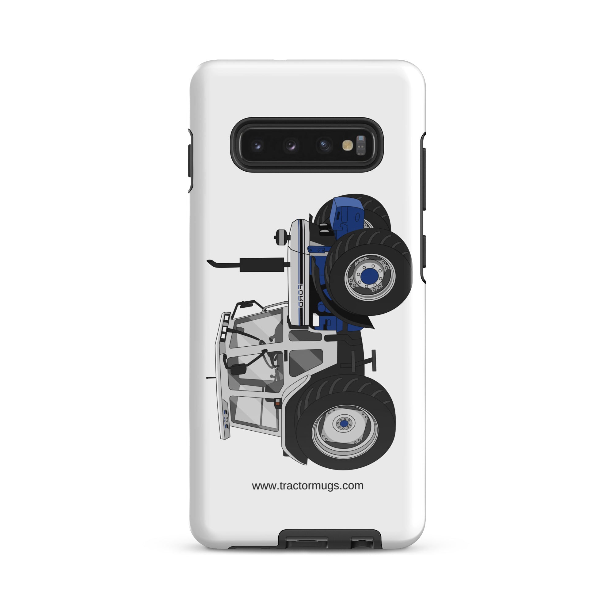 The Tractors Mugs Store Samsung Galaxy S10 Plus Ford 7810 Jubilee Edition SilverTractor Tough case for SamsungĀ® Quality Farmers Merch
