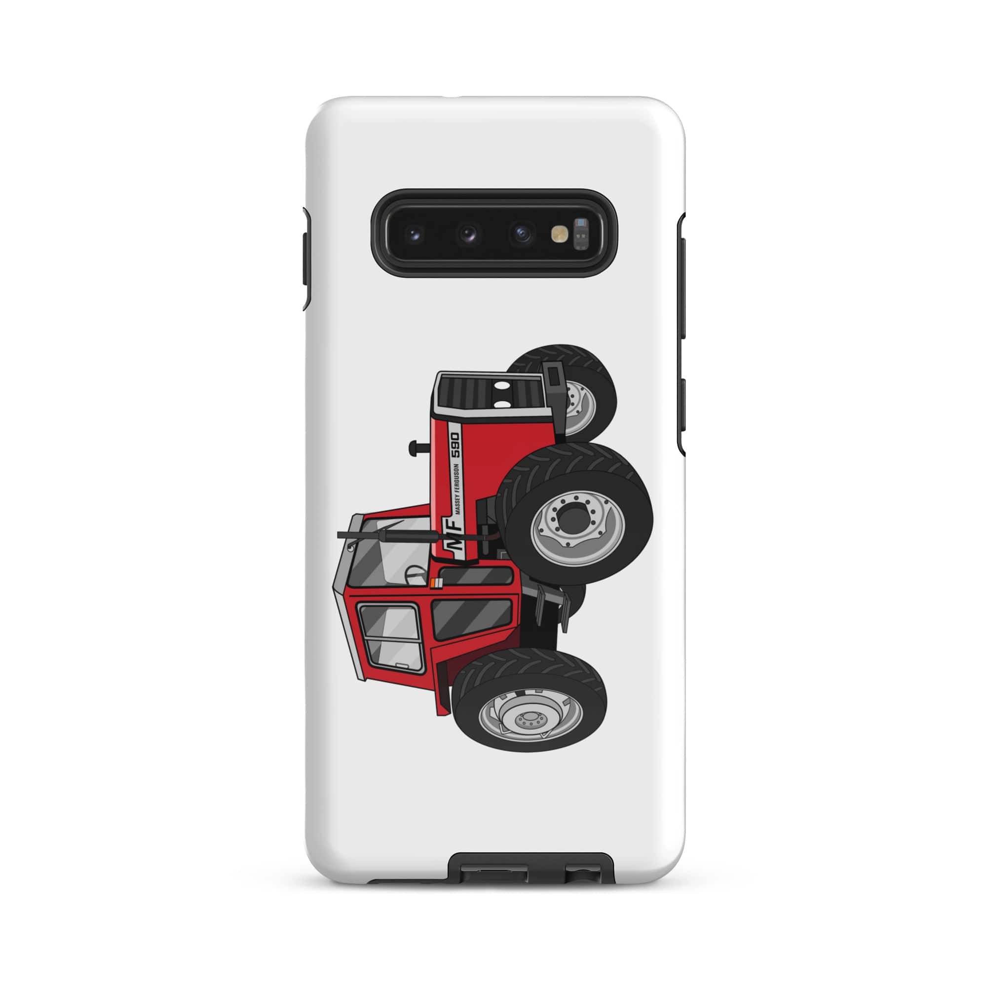 The Tractors Mugs Store Samsung Galaxy S10 Plus Massey 590 4WD Tough case for SamsungĀ® Quality Farmers Merch