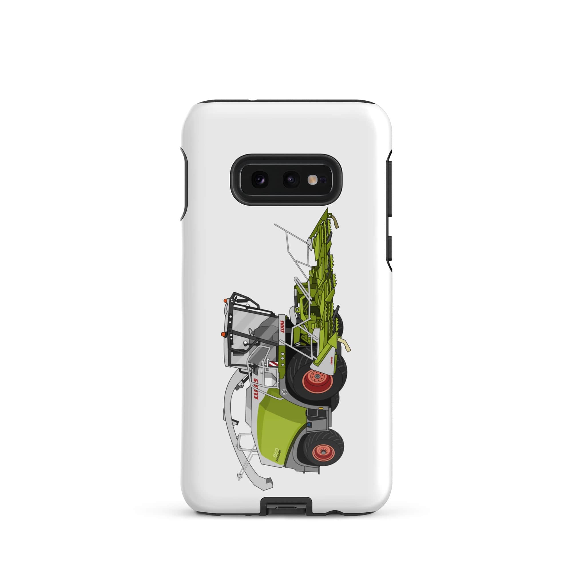 The Tractors Mugs Store Samsung Galaxy S10e Class Jaguar 860 Forage Harvester Tough case for SamsungĀ® Quality Farmers Merch