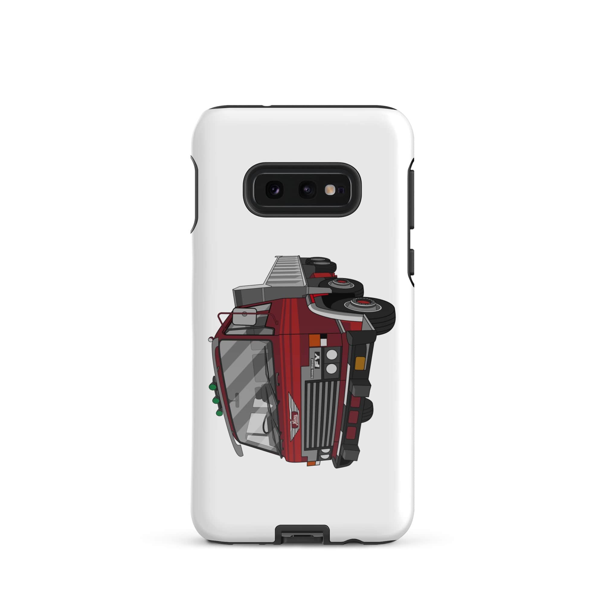 The Tractors Mugs Store Samsung Galaxy S10e Hino FY Tipper Tough case for SamsungĀ® Quality Farmers Merch
