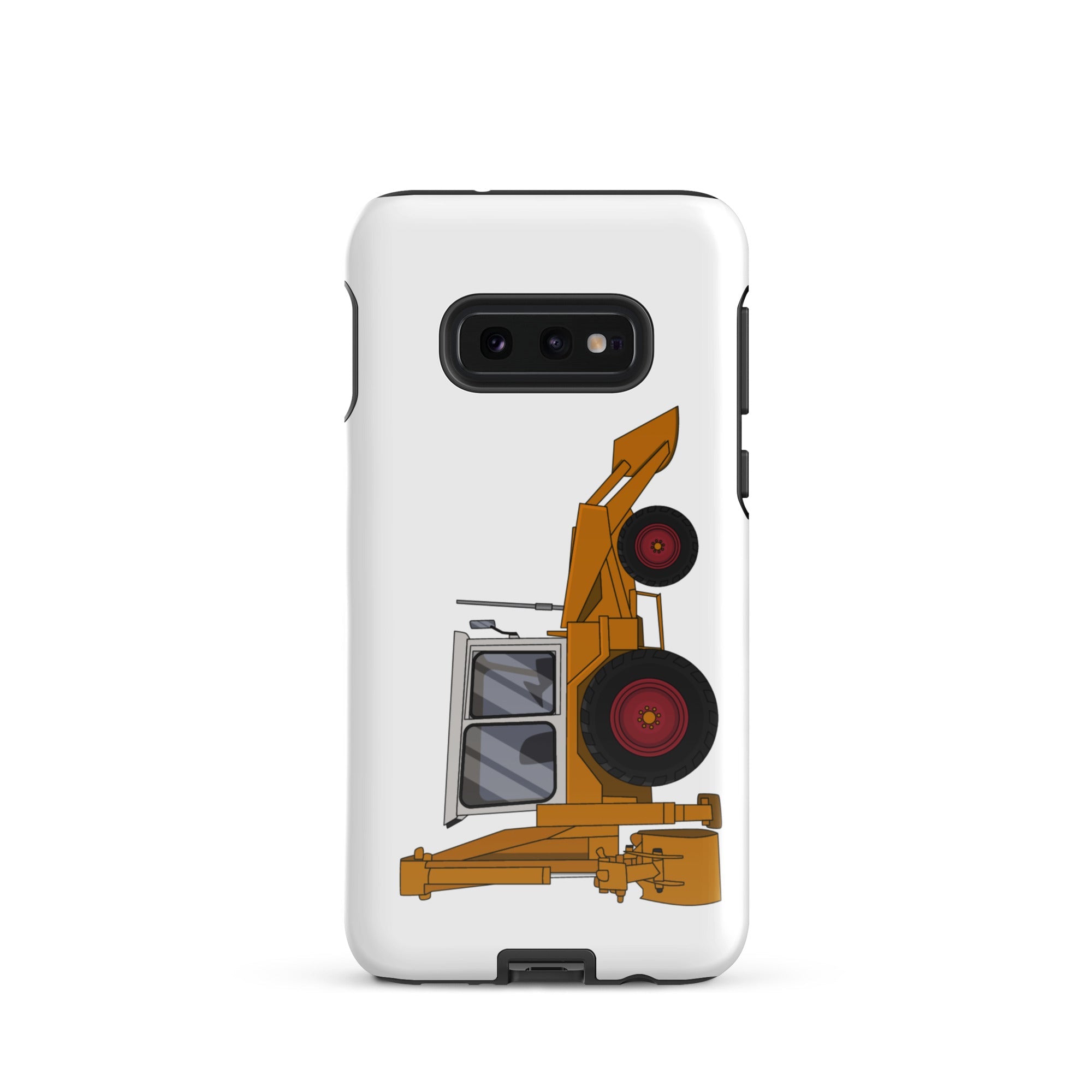 The Tractors Mugs Store Samsung Galaxy S10e JCB 3C Tough case for SamsungĀ® Quality Farmers Merch