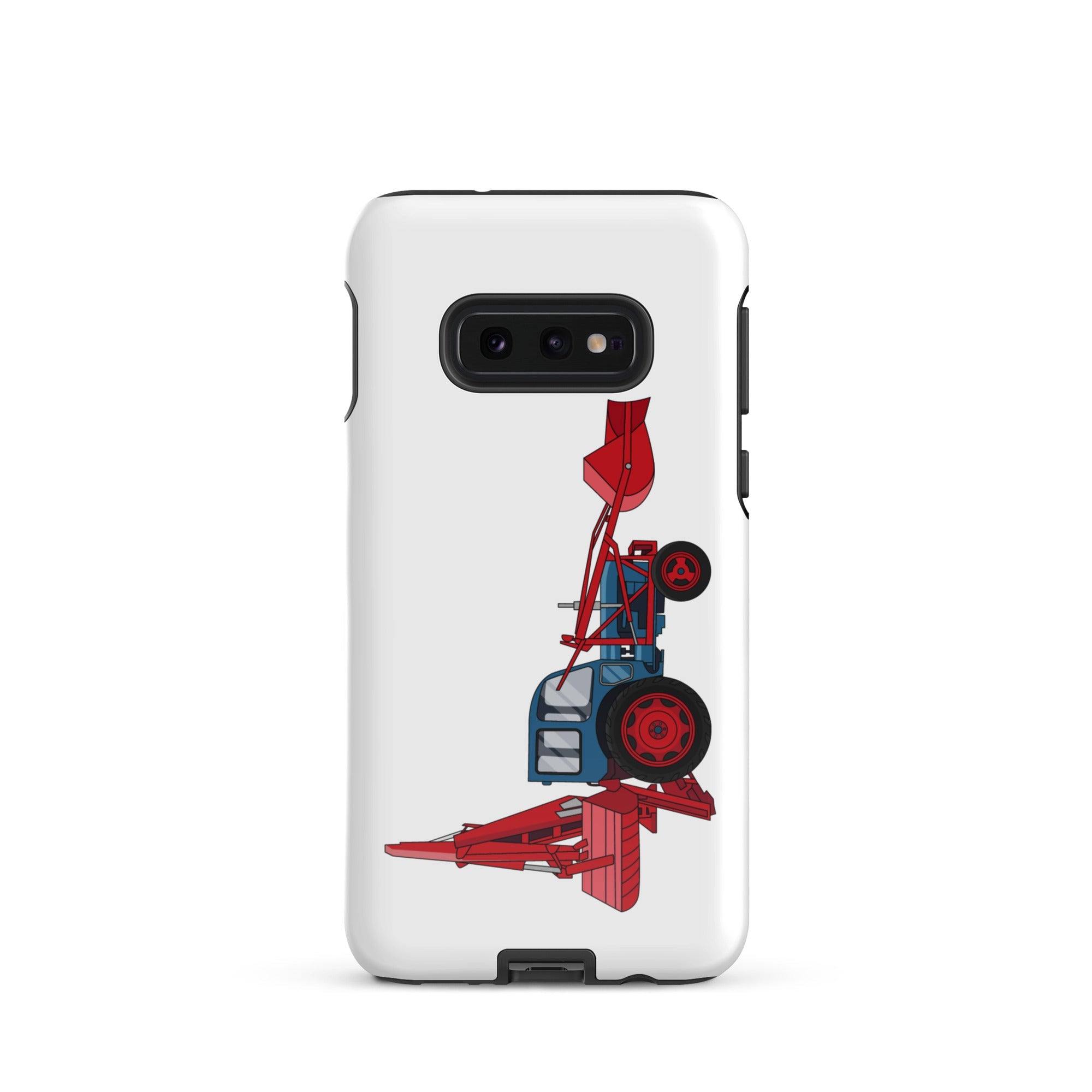 The Tractors Mugs Store Samsung Galaxy S10e JCB Major Loader Tough case for SamsungĀ® Quality Farmers Merch