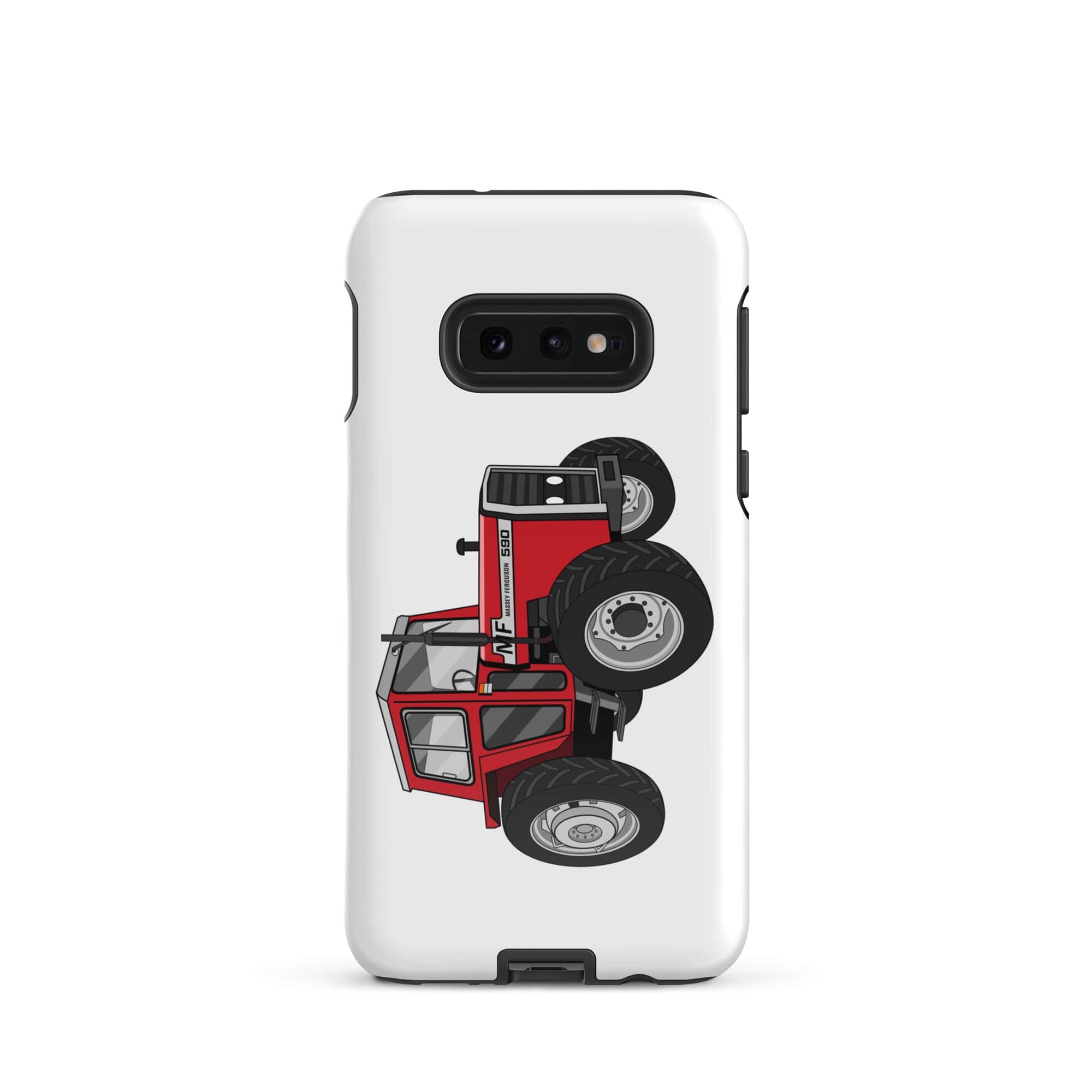 The Tractors Mugs Store Samsung Galaxy S10e Massey 590 4WD Tough case for SamsungĀ® Quality Farmers Merch