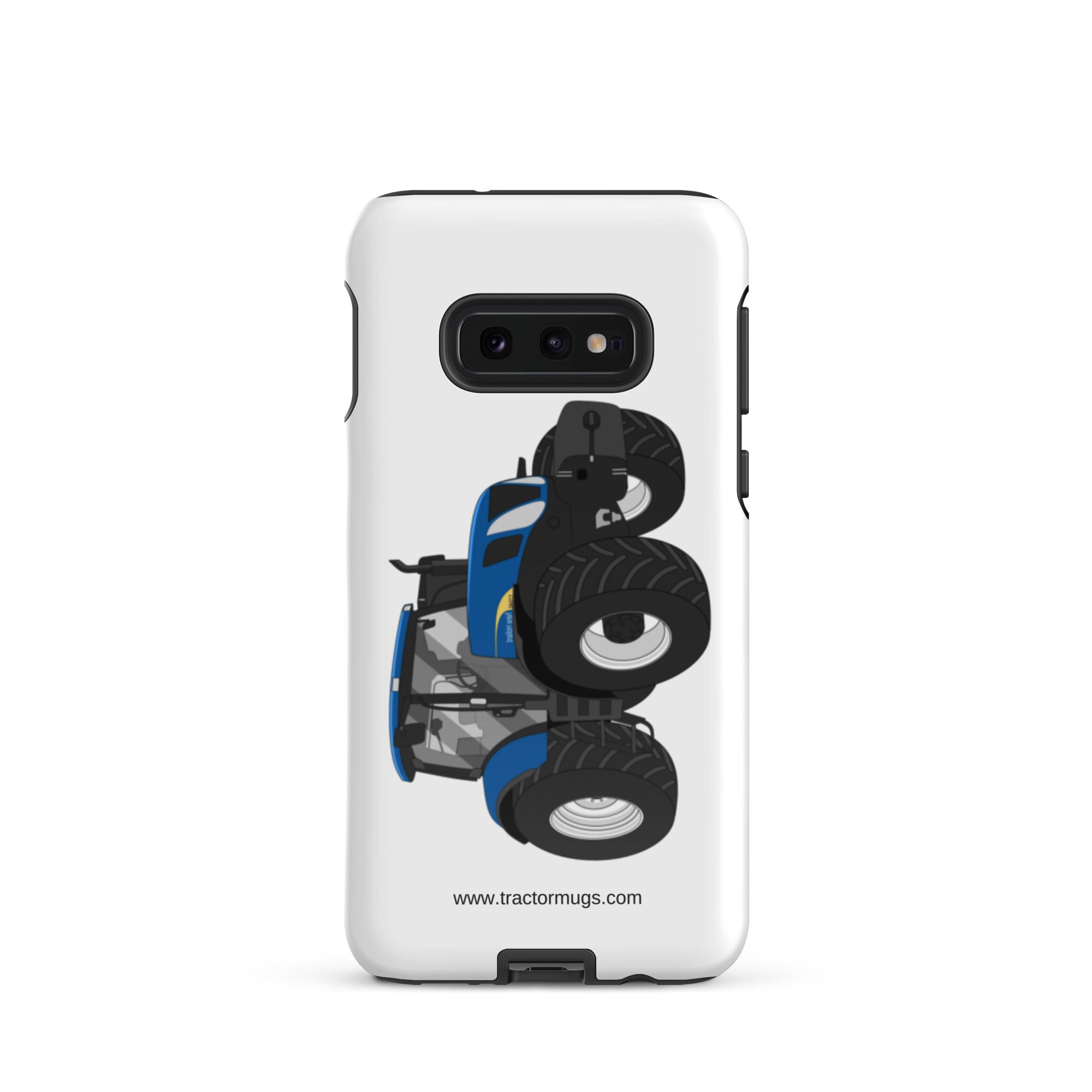 The Tractors Mugs Store Samsung Galaxy S10e New Holland The 7040-1 Tough case for SamsungĀ® Quality Farmers Merch