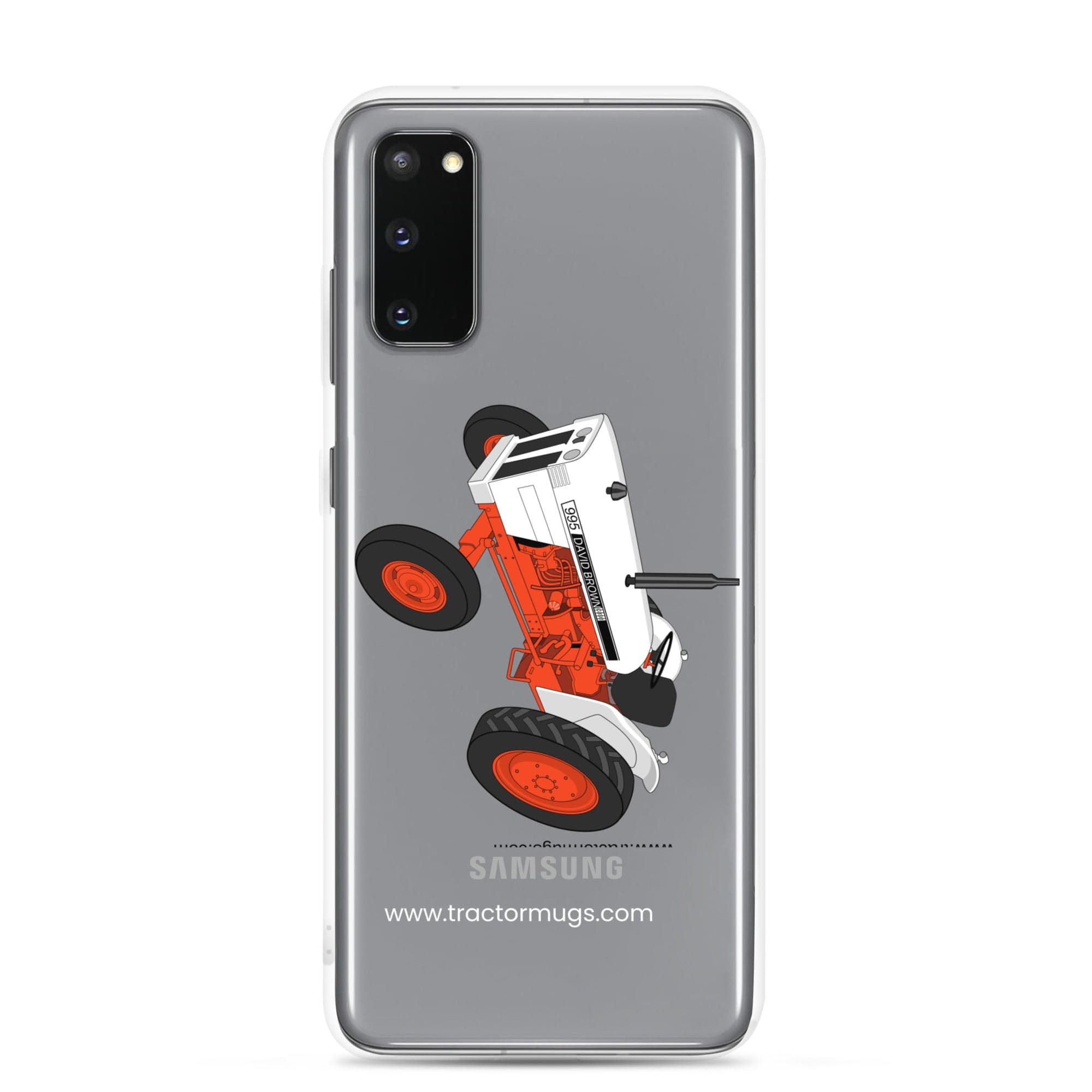 The Tractors Mugs Store Samsung Galaxy S20 Case David Brown 995 (1973) Clear Case for SamsungĀ® Quality Farmers Merch