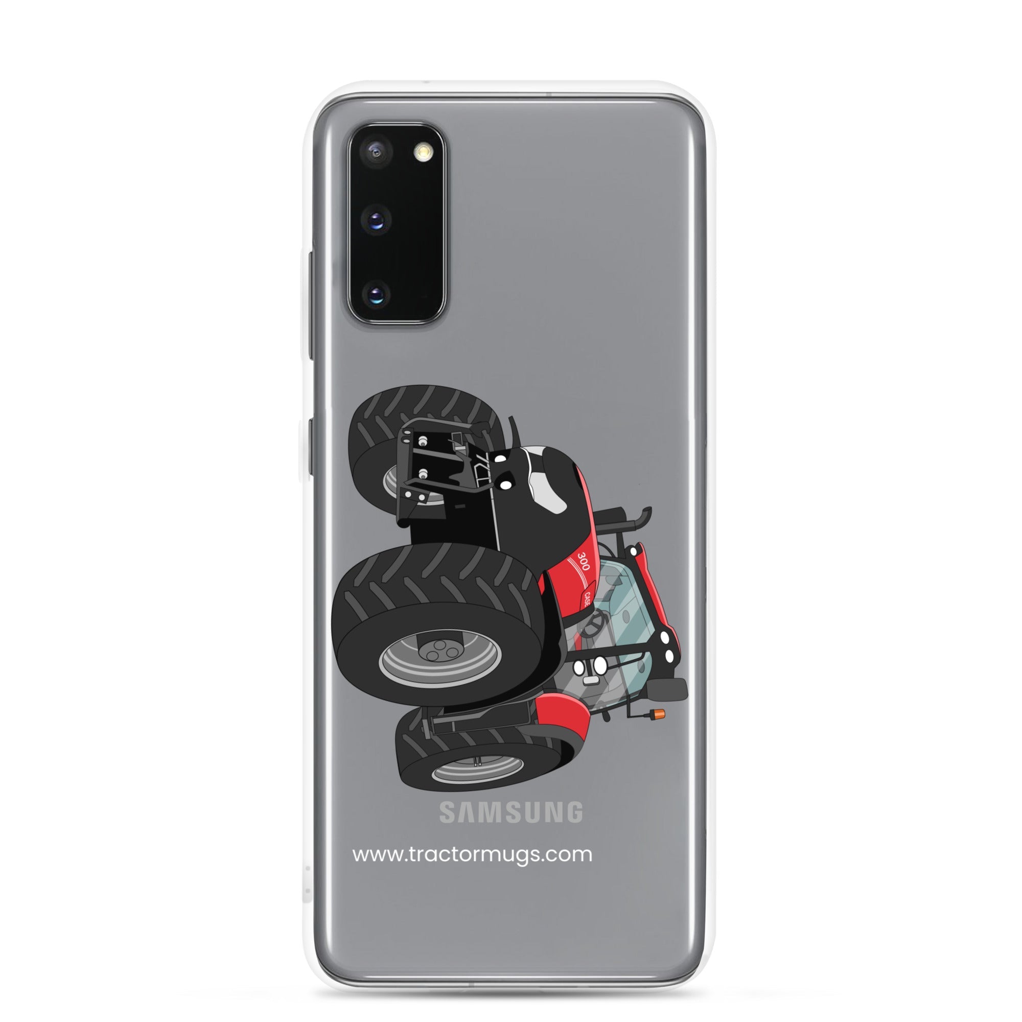 The Tractors Mugs Store Samsung Galaxy S20 Case IH Optum 300 CVX Clear Case for SamsungĀ® Quality Farmers Merch
