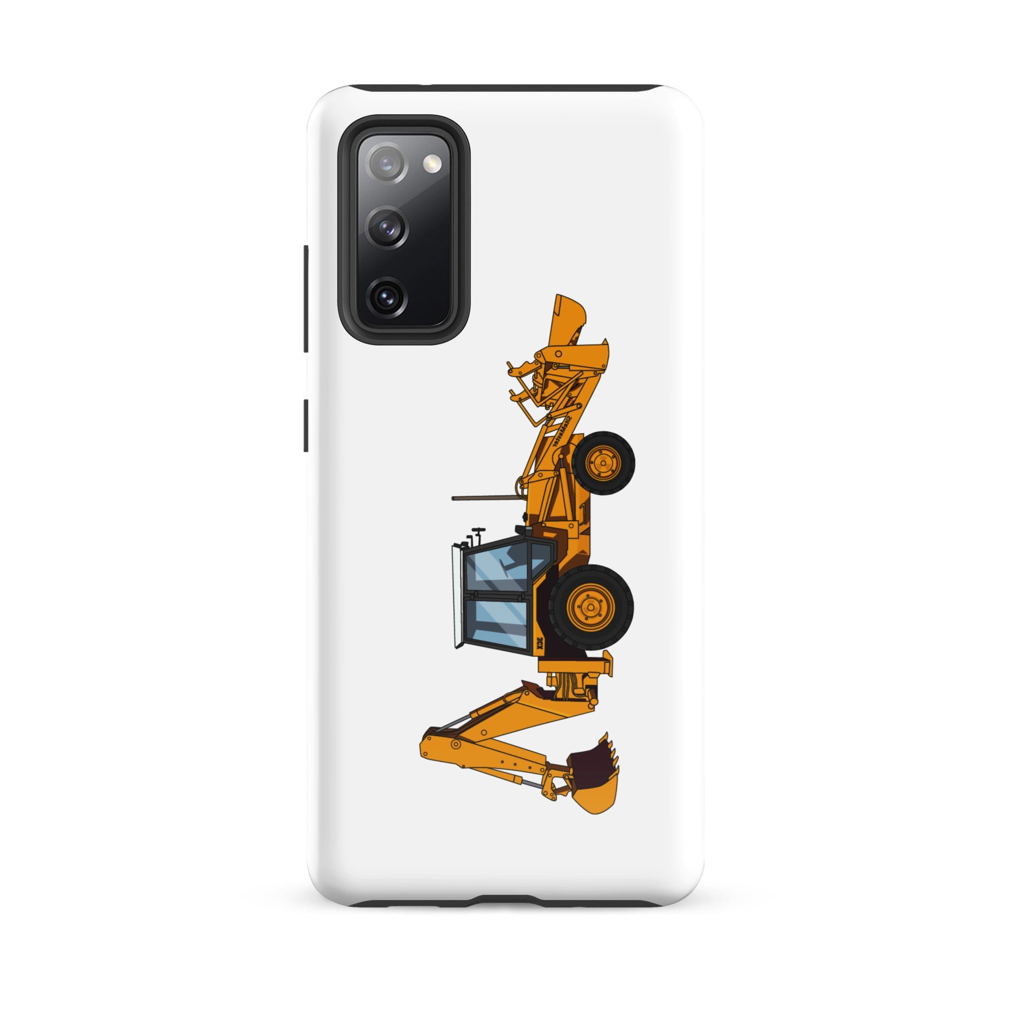 The Tractors Mugs Store Samsung Galaxy S20 FE JCB 3CX Tough case for SamsungĀ® Quality Farmers Merch