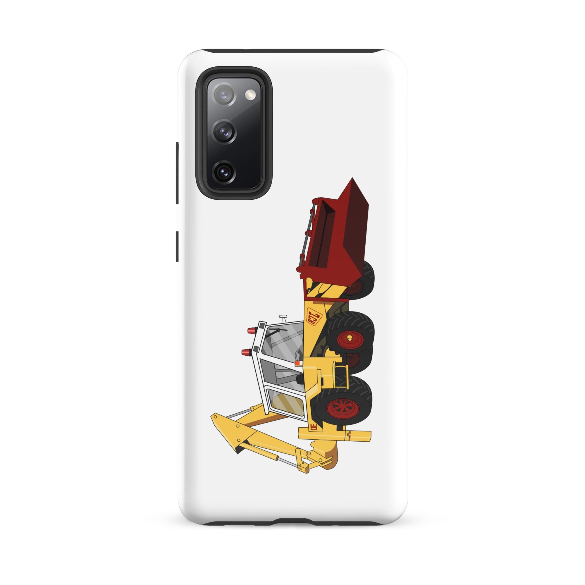 The Tractors Mugs Store Samsung Galaxy S20 FE JCB 3D (1975) Tough case for SamsungĀ® Quality Farmers Merch