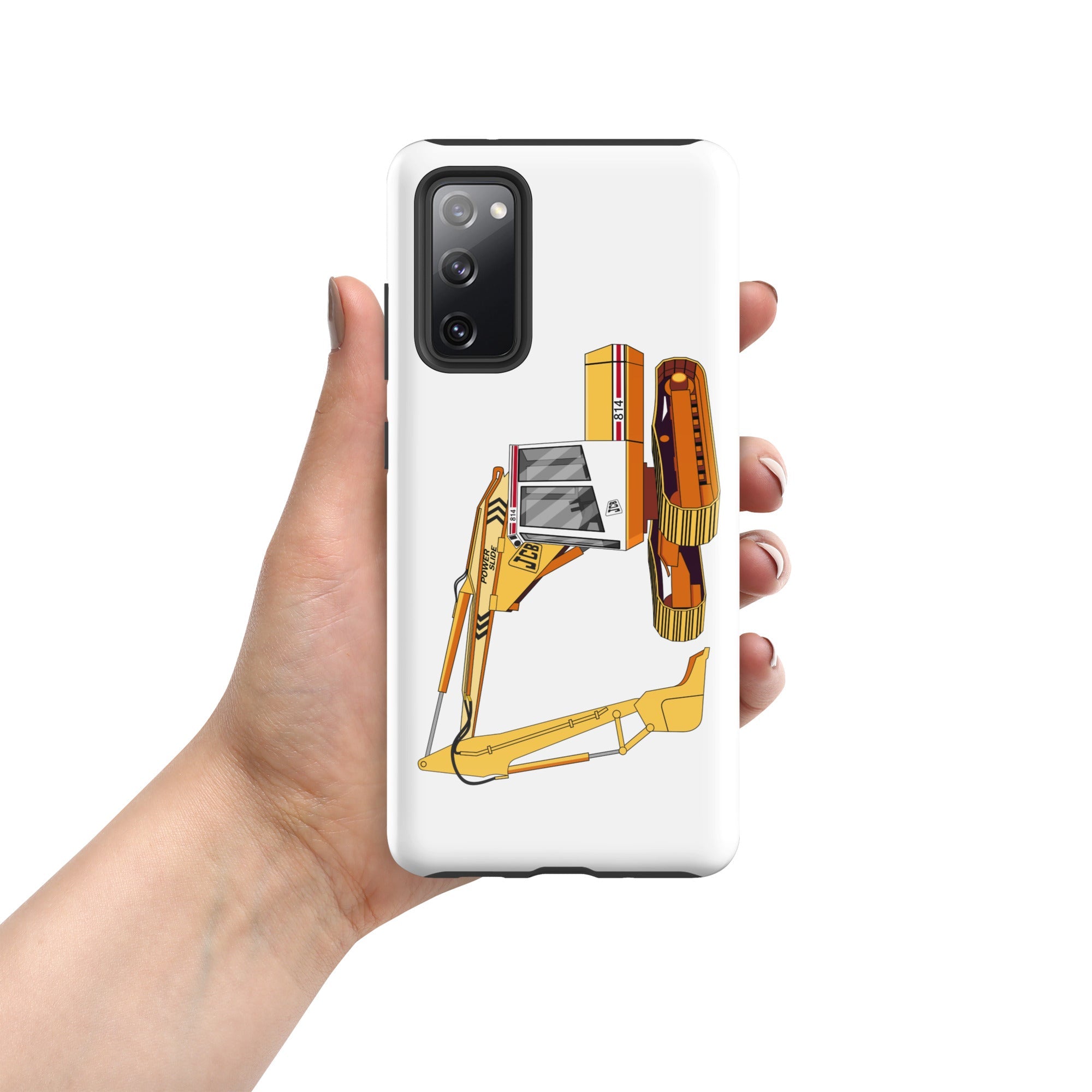 The Tractors Mugs Store Samsung Galaxy S20 FE JCB 814 Tough case for SamsungĀ® Quality Farmers Merch