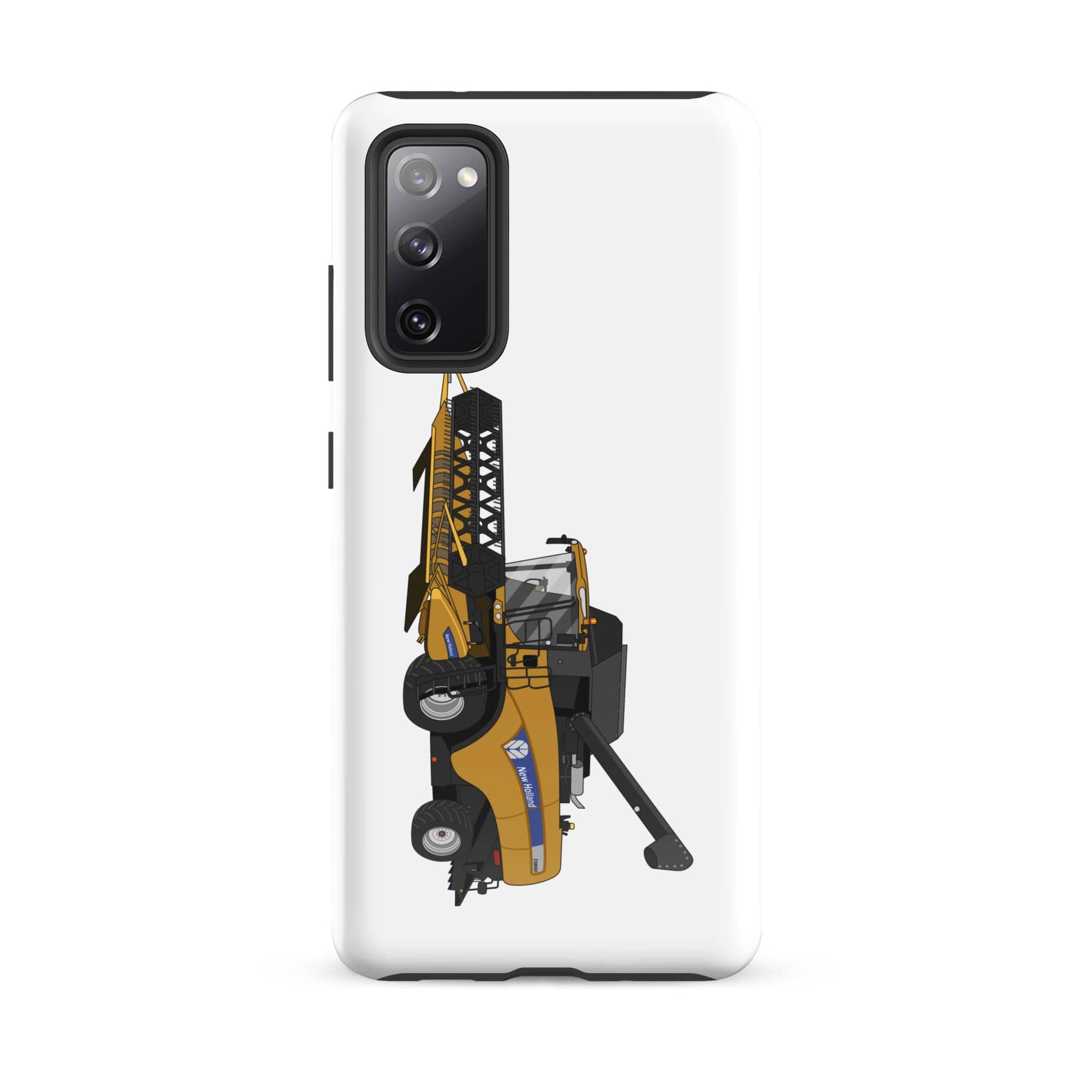 The Tractors Mugs Store Samsung Galaxy S20 FE New Holland CX 8060 Combine Harvester Tough case for SamsungĀ® Quality Farmers Merch