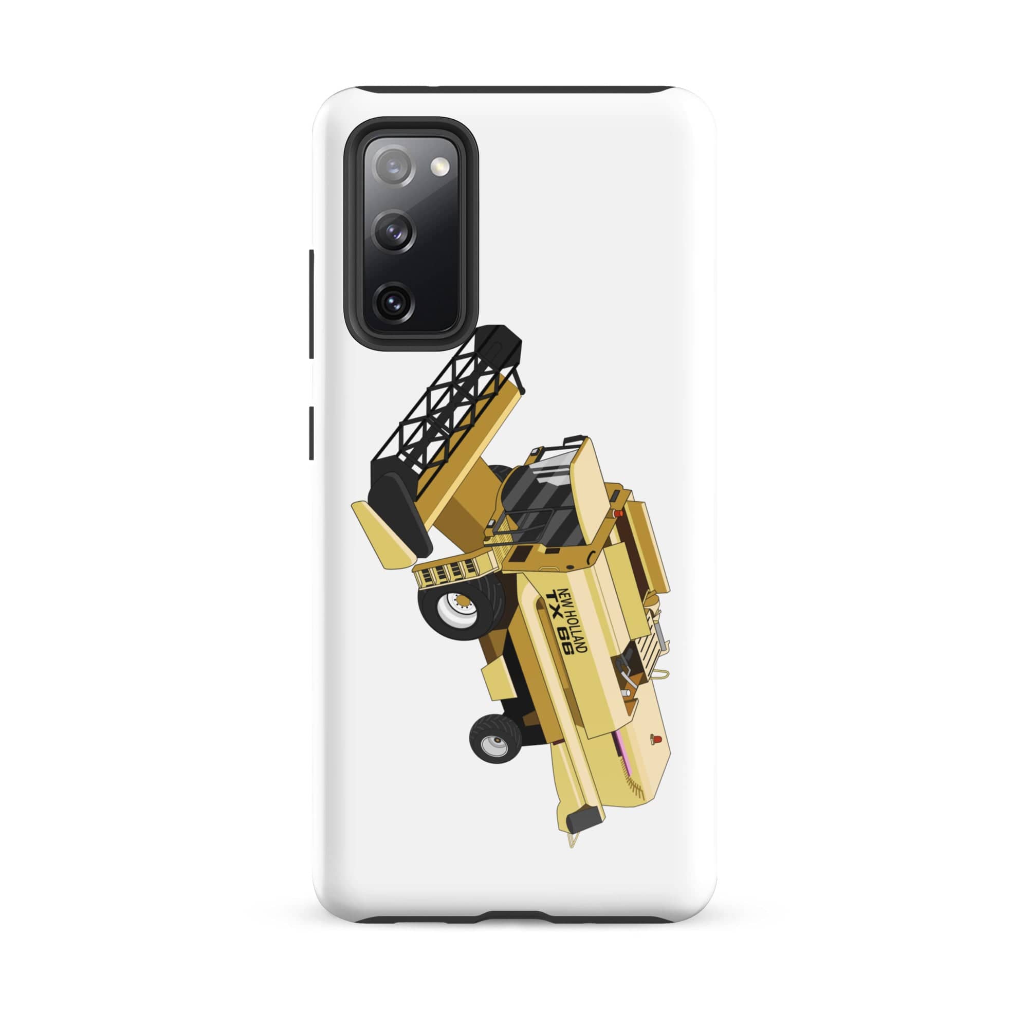 The Tractors Mugs Store Samsung Galaxy S20 FE New Holland TX 66 Combine Harvester Tough case for SamsungĀ® Quality Farmers Merch