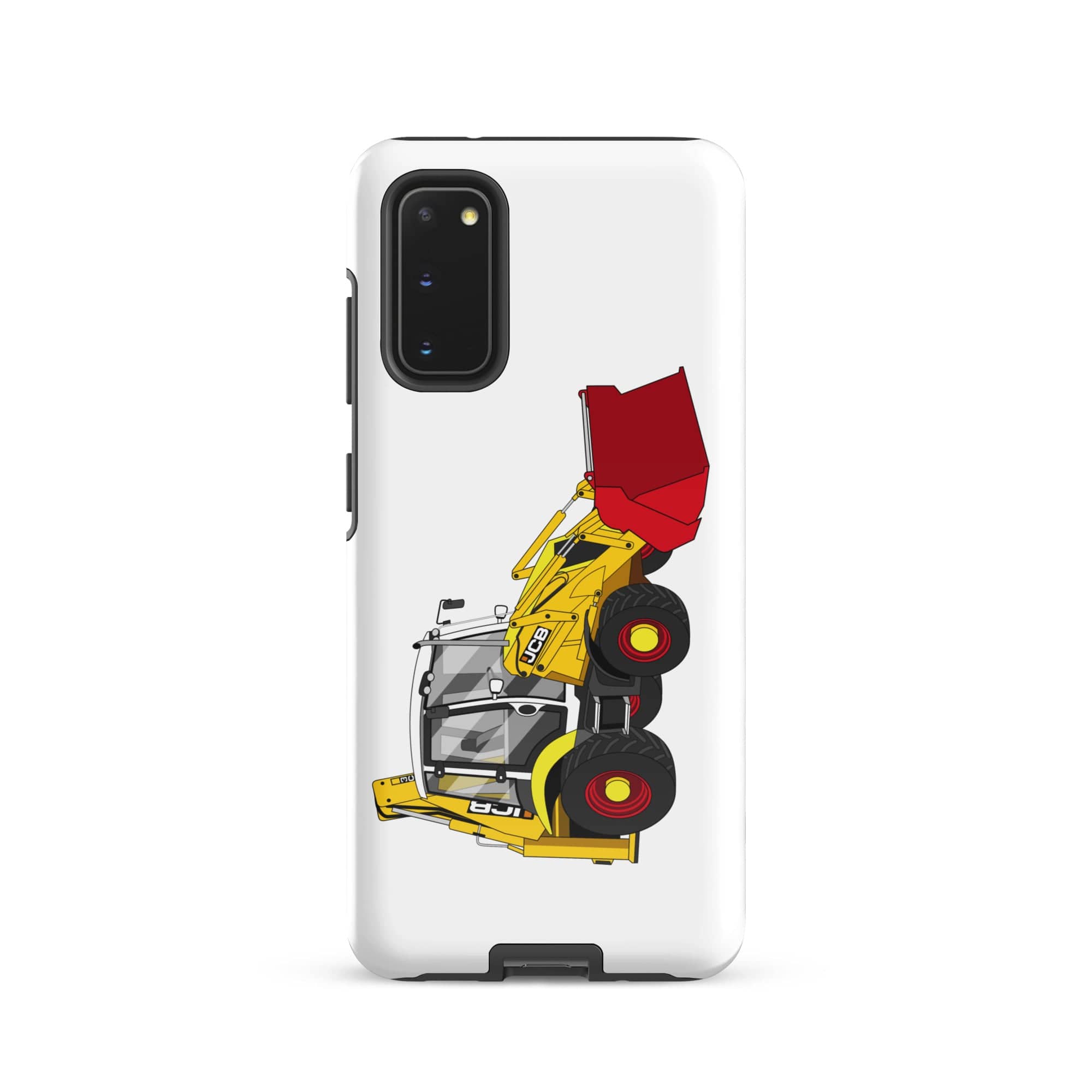 The Tractors Mugs Store Samsung Galaxy S20 JCB 3CX 70th Anniversary Edition Tough case for SamsungĀ® Quality Farmers Merch