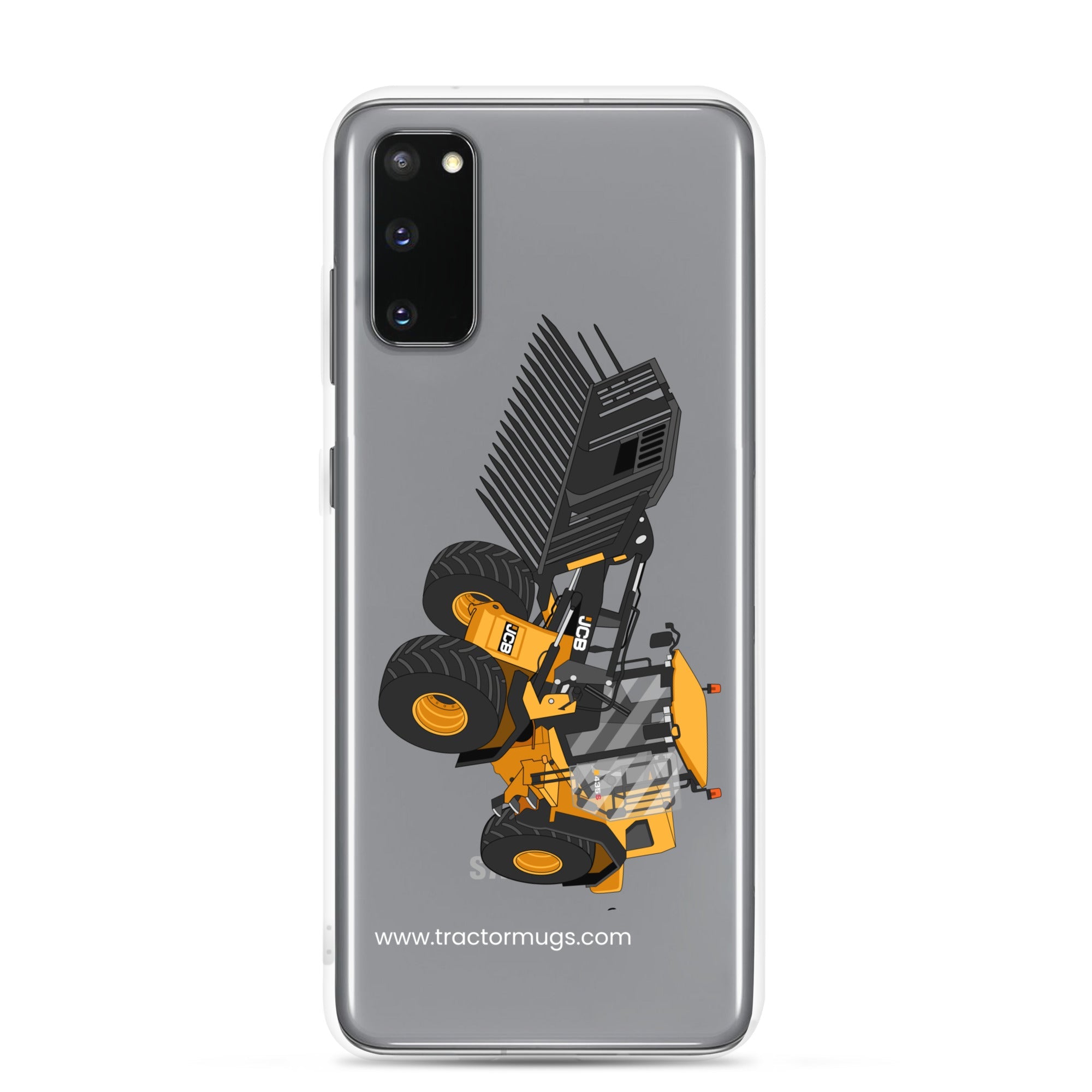 The Tractors Mugs Store Samsung Galaxy S20 JCB 435 S Farm Master Clear Case for SamsungĀ® Quality Farmers Merch
