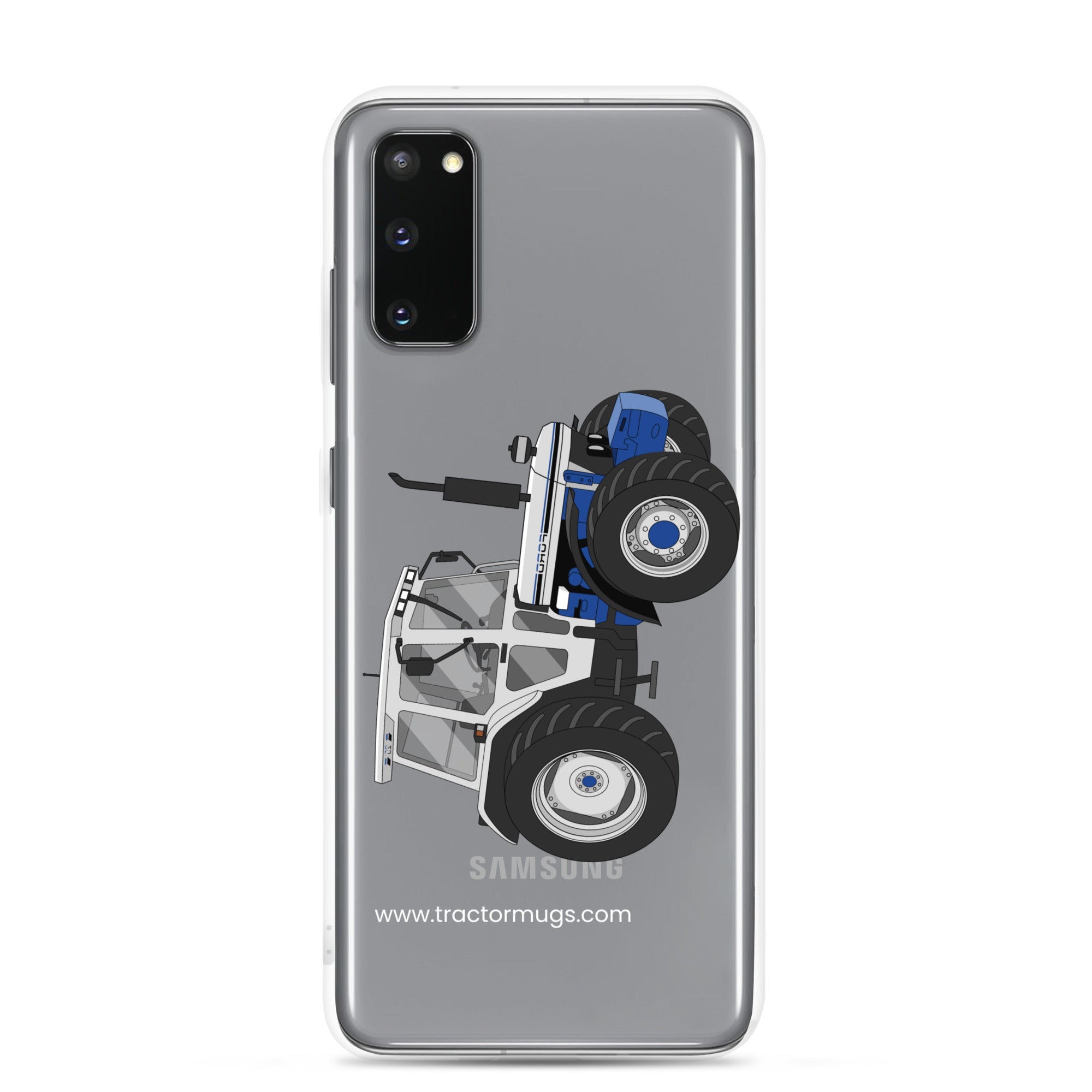 The Tractors Mugs Store Samsung Galaxy S20 Ford 7810 Jubilee Edition SilverTractor Clear Case for SamsungĀ® Quality Farmers Merch