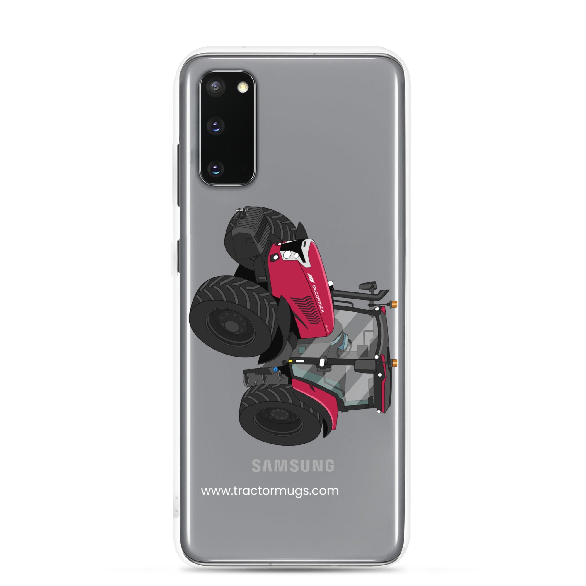 The Tractors Mugs Store Samsung Galaxy S20 McCormick X6.414 P6-Drive Clear Case for SamsungĀ® Quality Farmers Merch