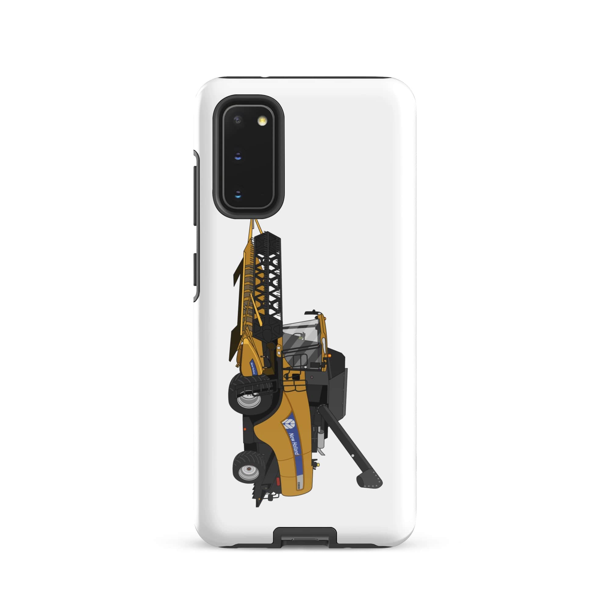 The Tractors Mugs Store Samsung Galaxy S20 New Holland CX 8060 Combine Harvester Tough case for SamsungĀ® Quality Farmers Merch