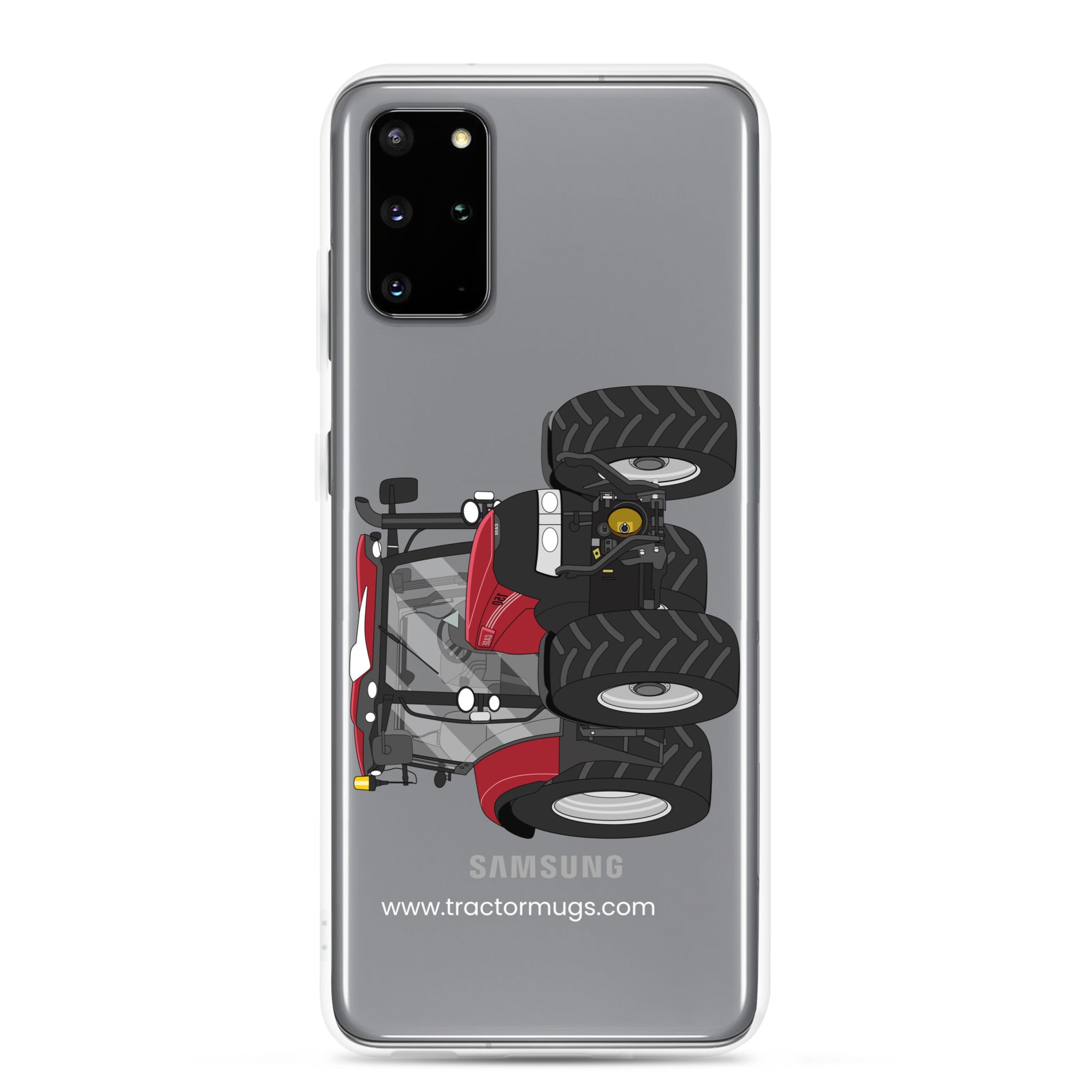 The Tractors Mugs Store Samsung Galaxy S20 Plus Case IH Maxxum 150 Activedrive 8 Clear Case for SamsungĀ® Quality Farmers Merch