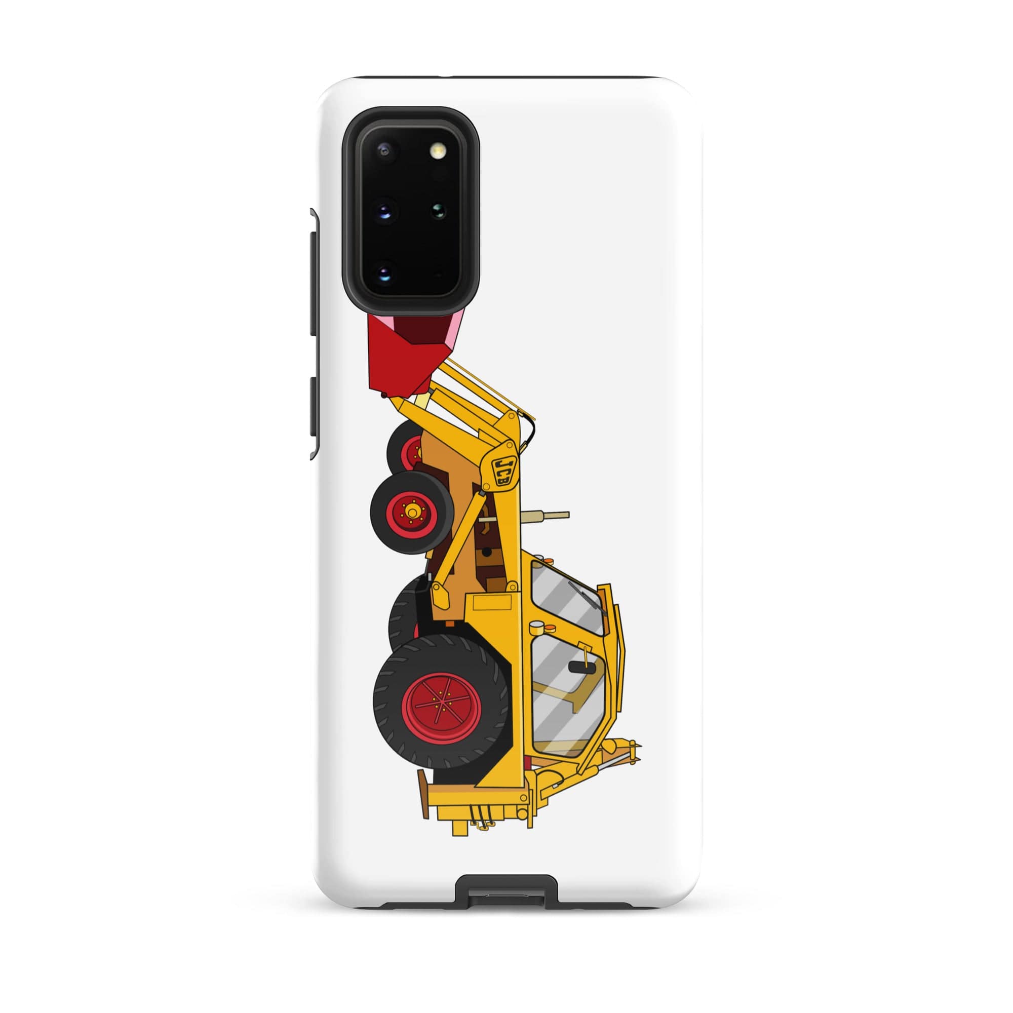 The Tractors Mugs Store Samsung Galaxy S20 Plus JCB 3 Backhoe Tough case for SamsungĀ® Quality Farmers Merch