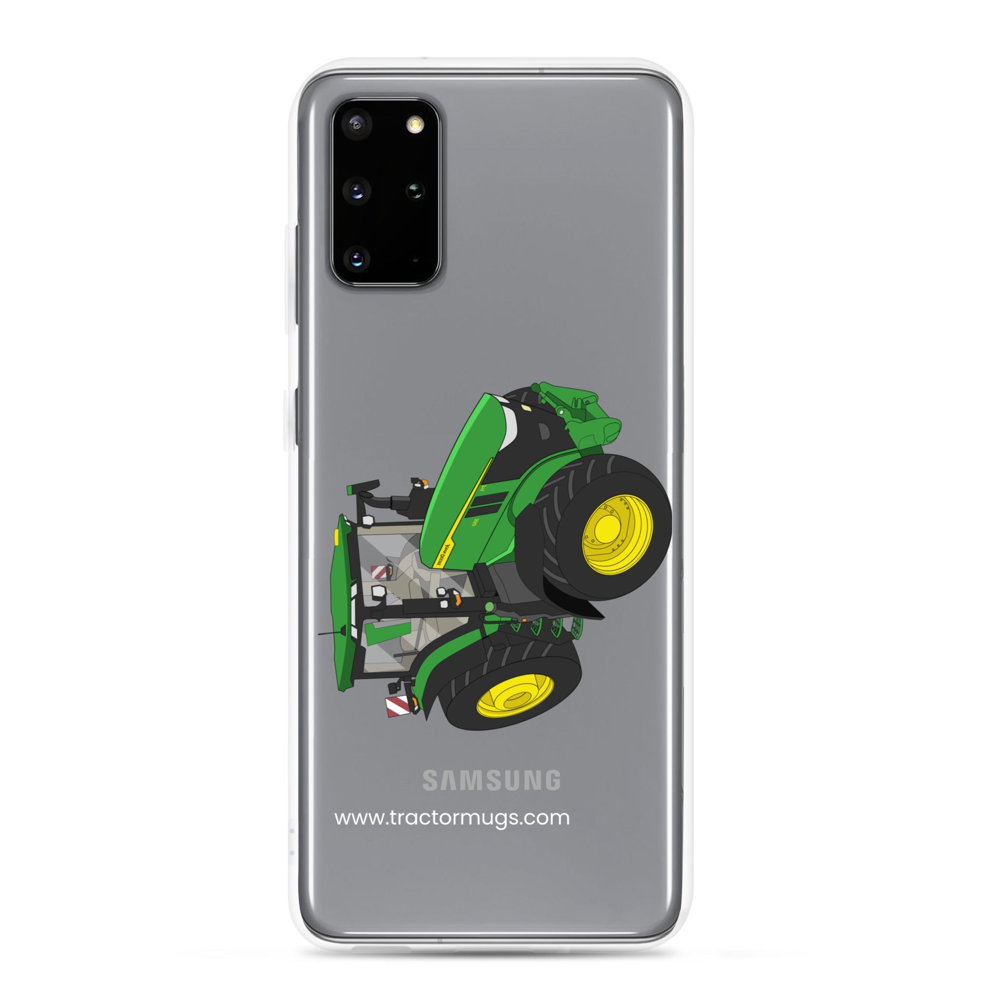 The Tractors Mugs Store Samsung Galaxy S20 Plus John Deere 7R 350 auto powr Clear Case for SamsungĀ® Quality Farmers Merch