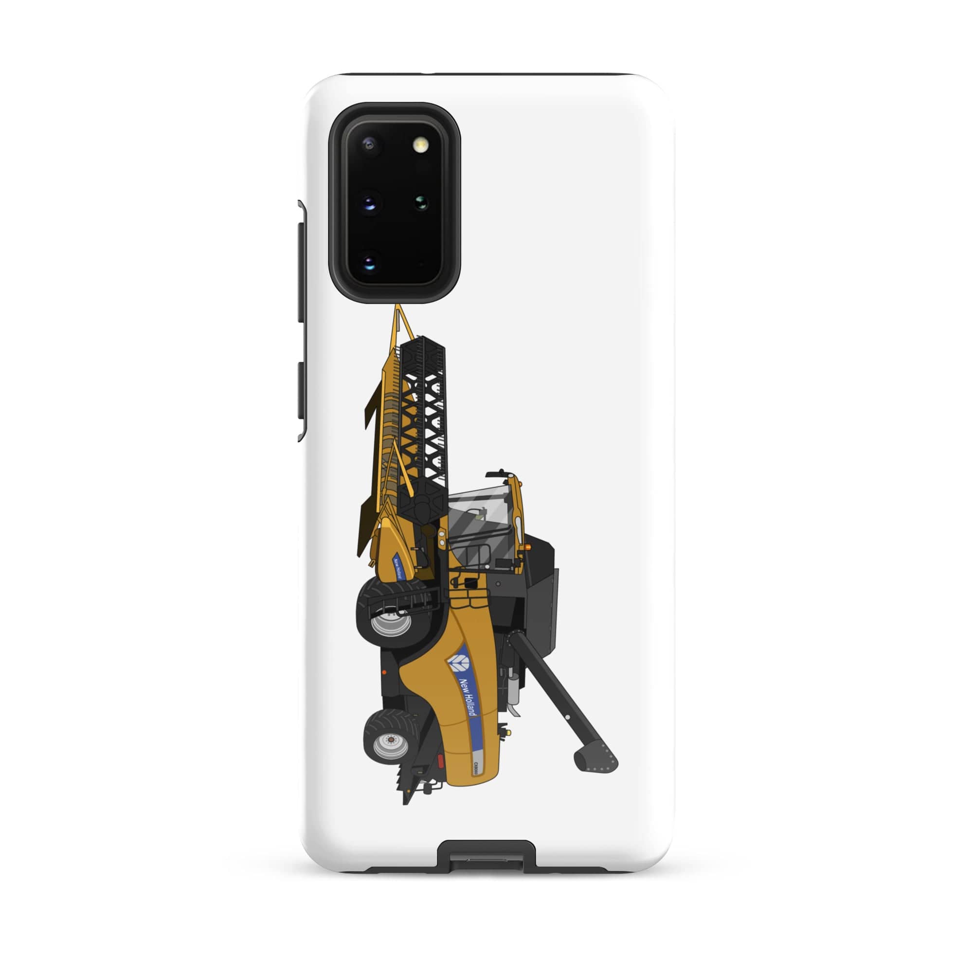 The Tractors Mugs Store Samsung Galaxy S20 Plus New Holland CX 8060 Combine Harvester Tough case for SamsungĀ® Quality Farmers Merch