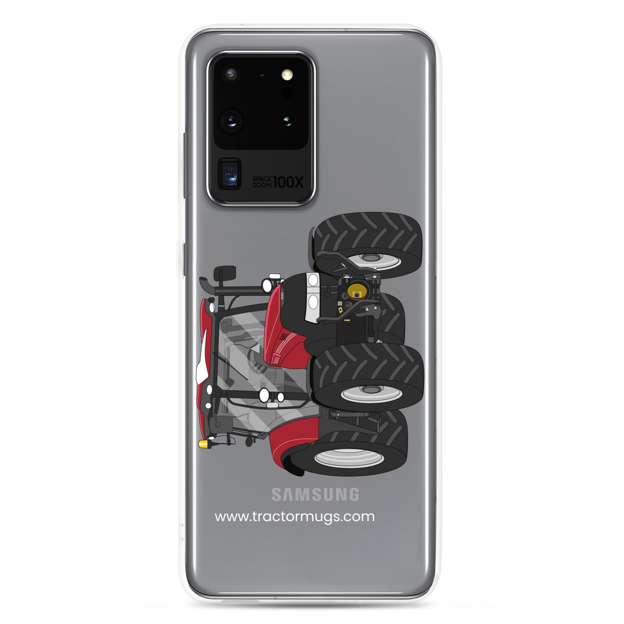The Tractors Mugs Store Samsung Galaxy S20 Ultra Case IH Maxxum 150 Activedrive 8 Clear Case for SamsungĀ® Quality Farmers Merch