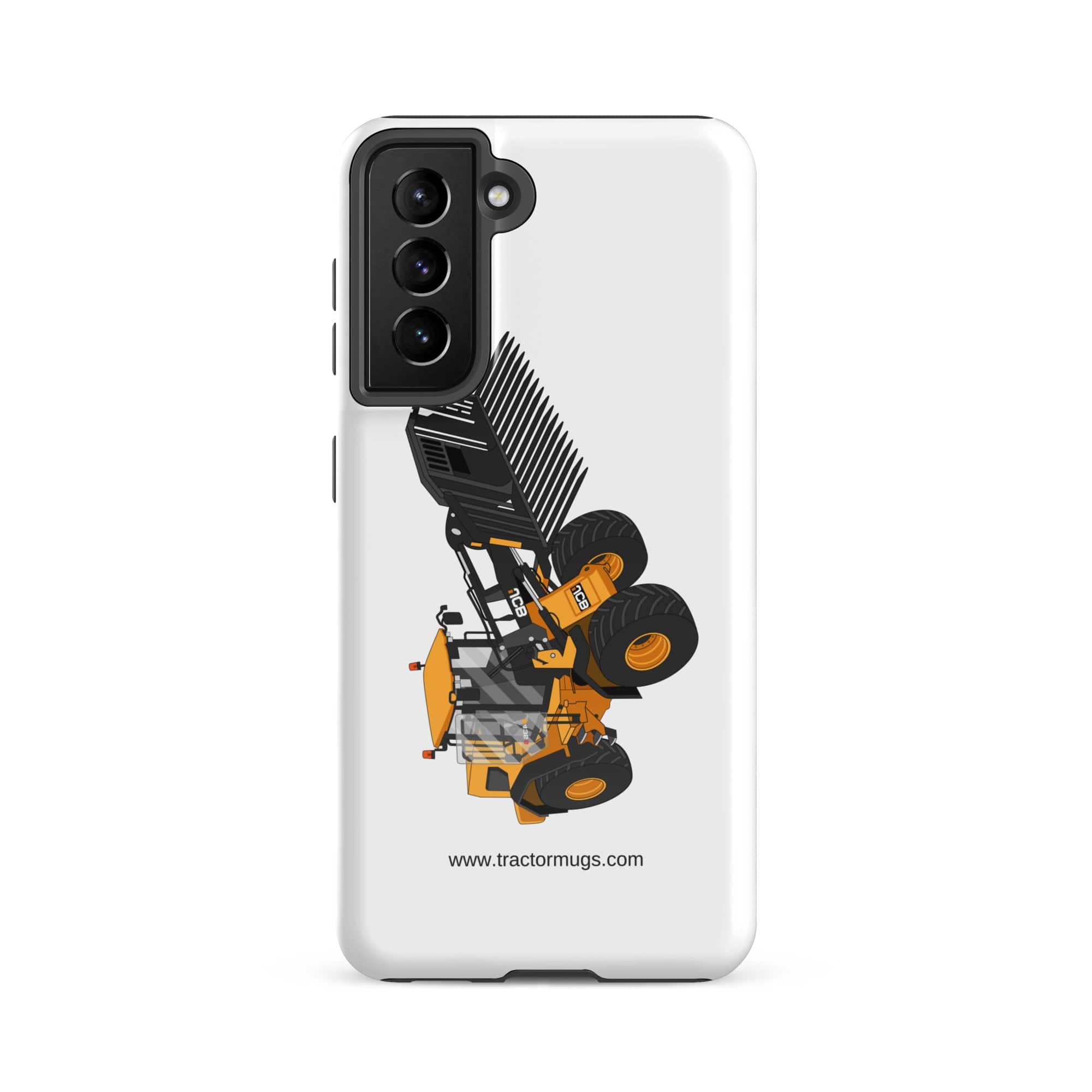 The Tractors Mugs Store Samsung Galaxy S21 FE JCB 435 S Farm Master Tough case for SamsungĀ® Quality Farmers Merch