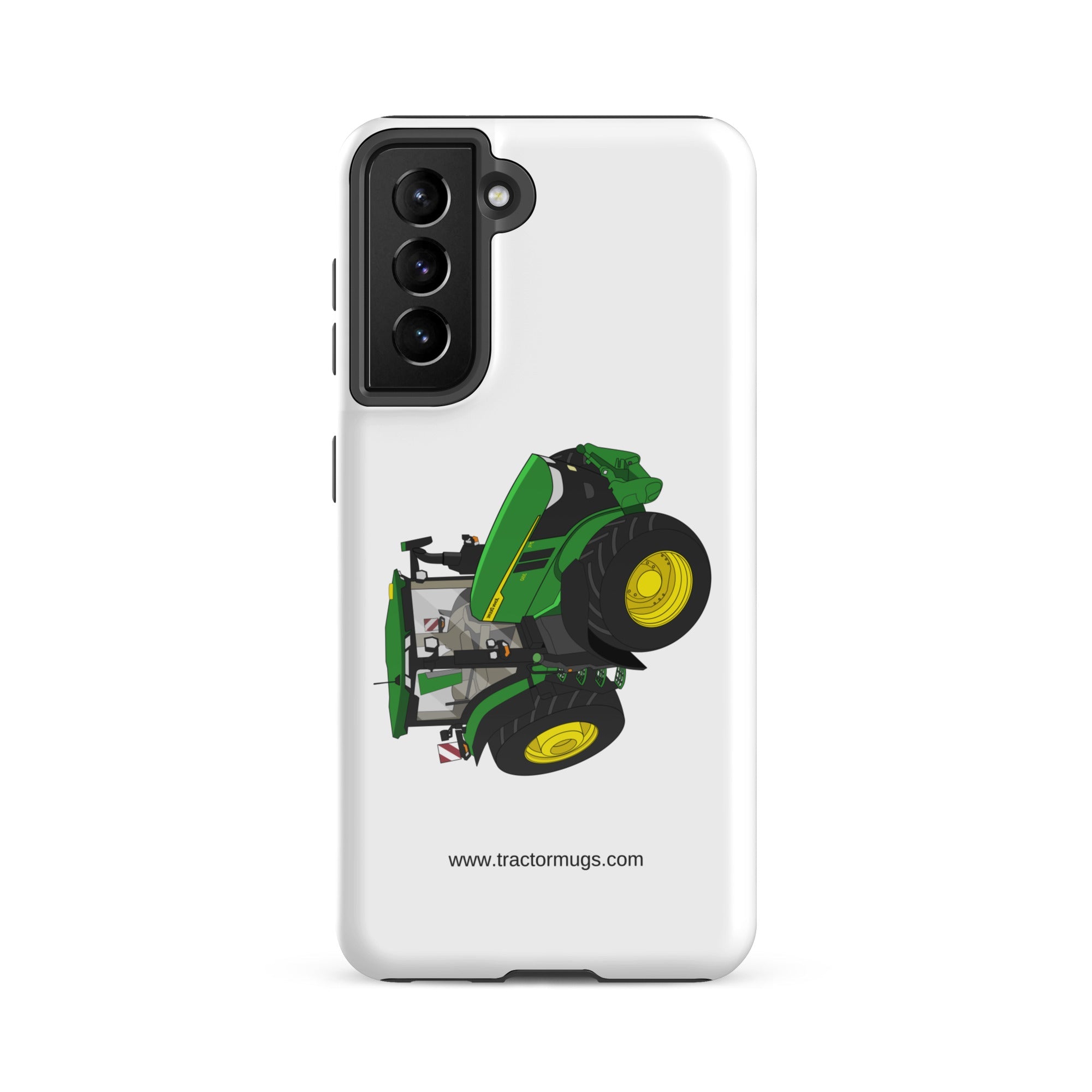 The Tractors Mugs Store Samsung Galaxy S21 FE John Deere 7R 350 auto powr Tough case for SamsungĀ® Quality Farmers Merch