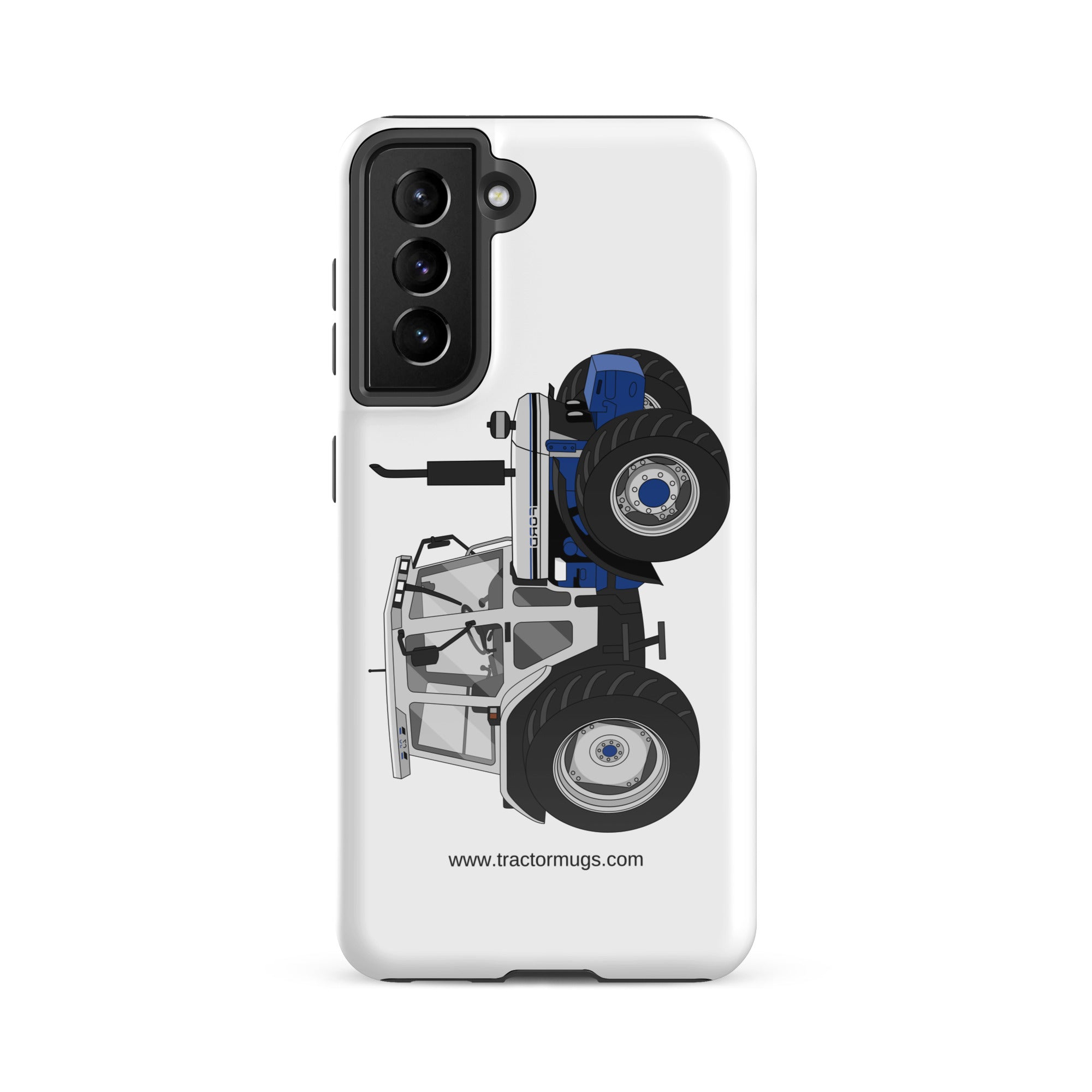 The Tractors Mugs Store Samsung Galaxy S21 FE Ford 7810 Jubilee Edition SilverTractor Tough case for SamsungĀ® Quality Farmers Merch