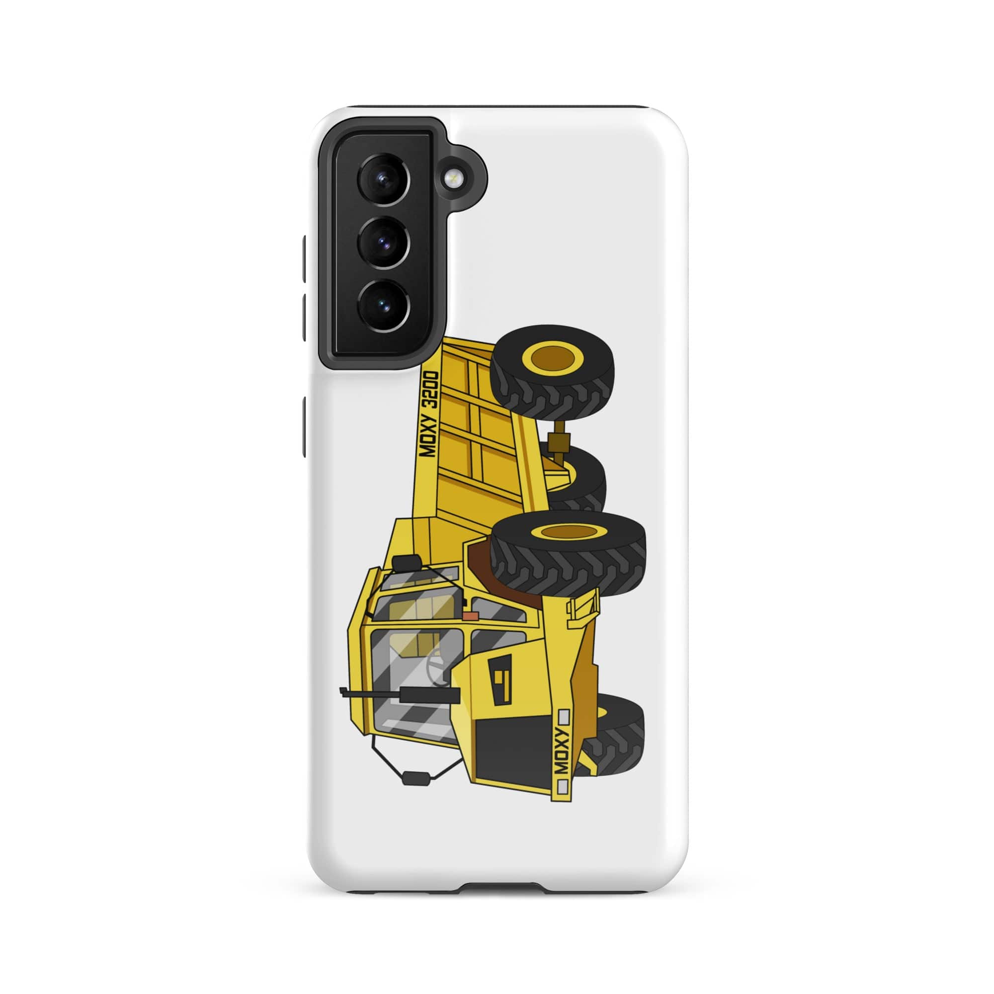 The Tractors Mugs Store Samsung Galaxy S21 FE Moxy 3200 Tough case for SamsungĀ® Quality Farmers Merch