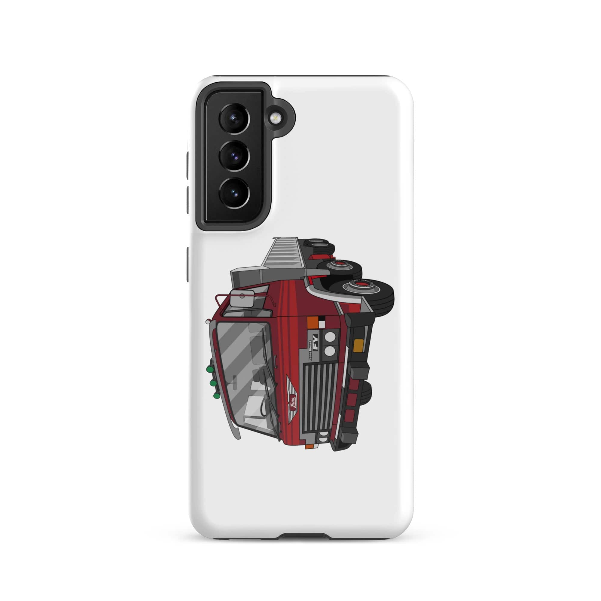 The Tractors Mugs Store Samsung Galaxy S21 Hino FY Tipper Tough case for SamsungĀ® Quality Farmers Merch