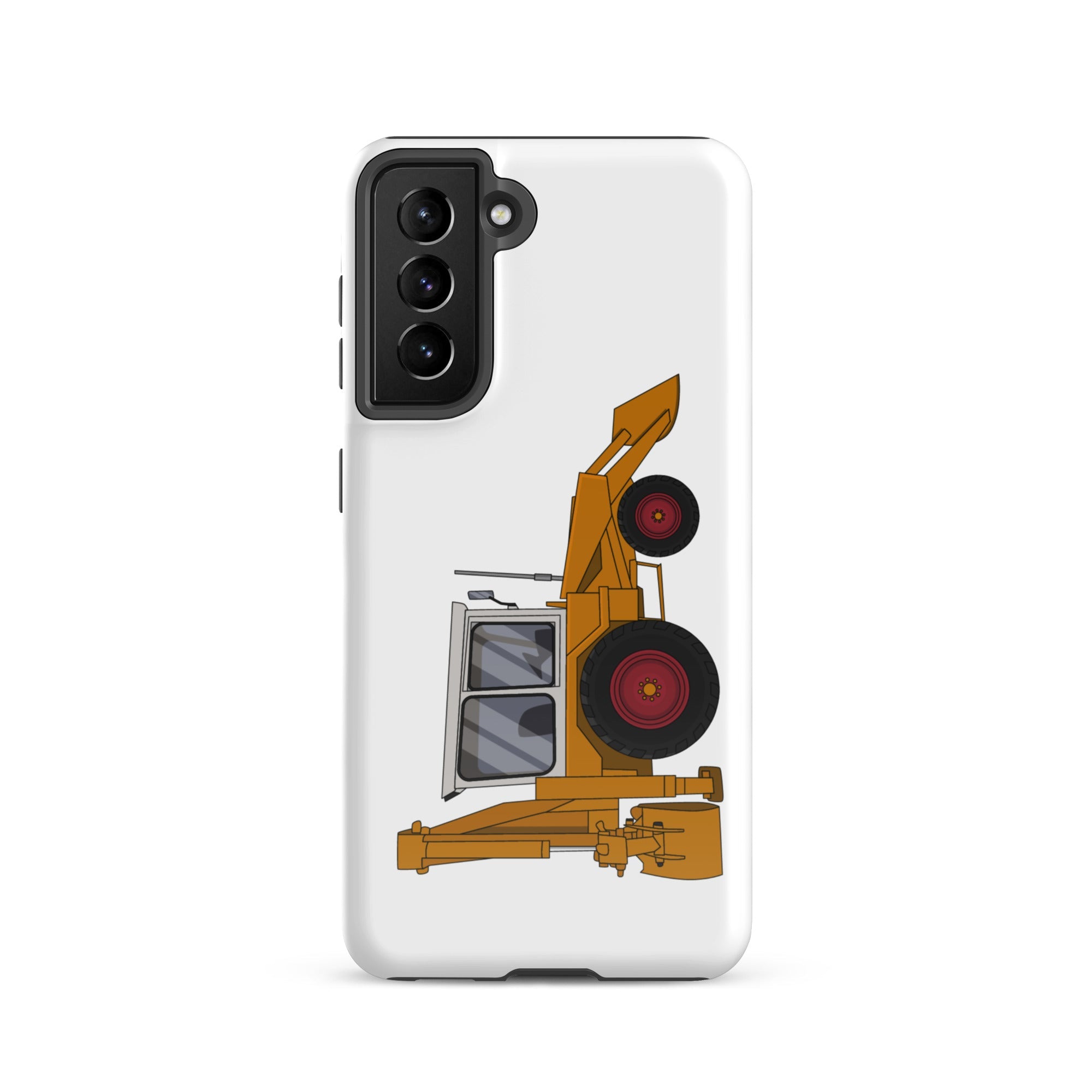 The Tractors Mugs Store Samsung Galaxy S21 JCB 3C Tough case for SamsungĀ® Quality Farmers Merch