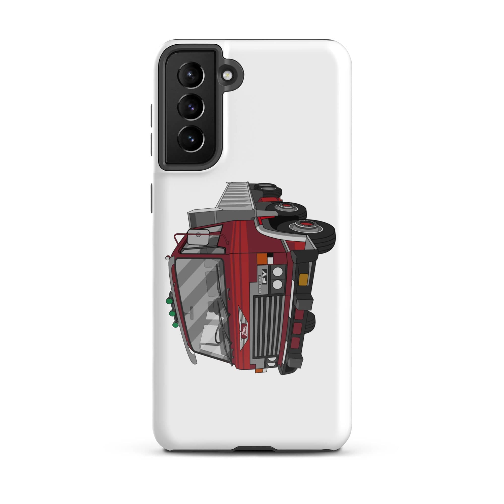 The Tractors Mugs Store Samsung Galaxy S21 Plus Hino FY Tipper Tough case for SamsungĀ® Quality Farmers Merch