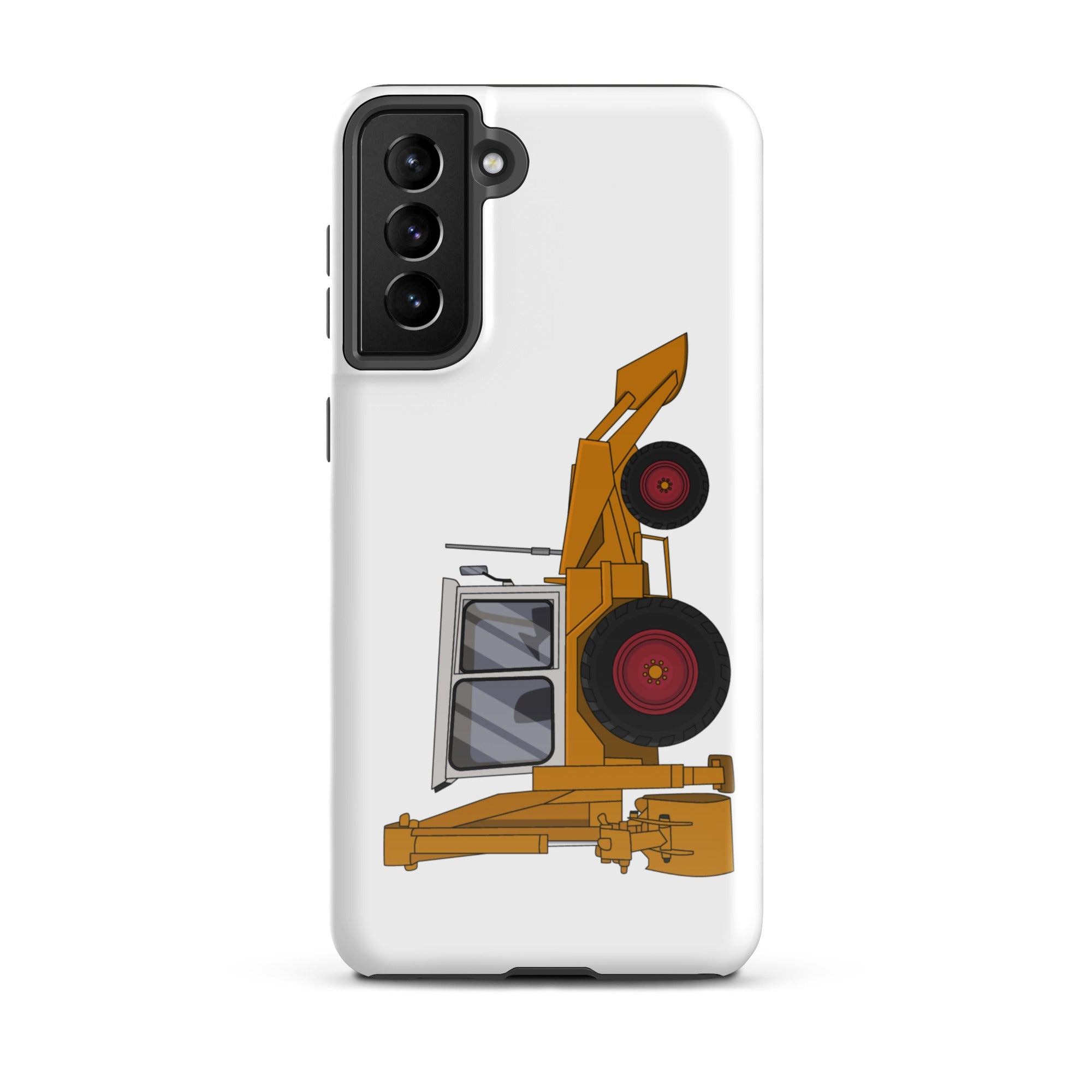 The Tractors Mugs Store Samsung Galaxy S21 Plus JCB 3C Tough case for SamsungĀ® Quality Farmers Merch