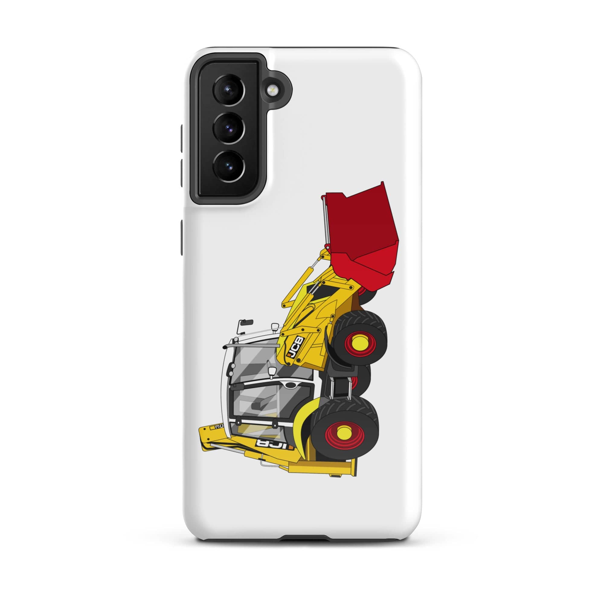 The Tractors Mugs Store Samsung Galaxy S21 Plus JCB 3CX 70th Anniversary Edition Tough case for SamsungĀ® Quality Farmers Merch