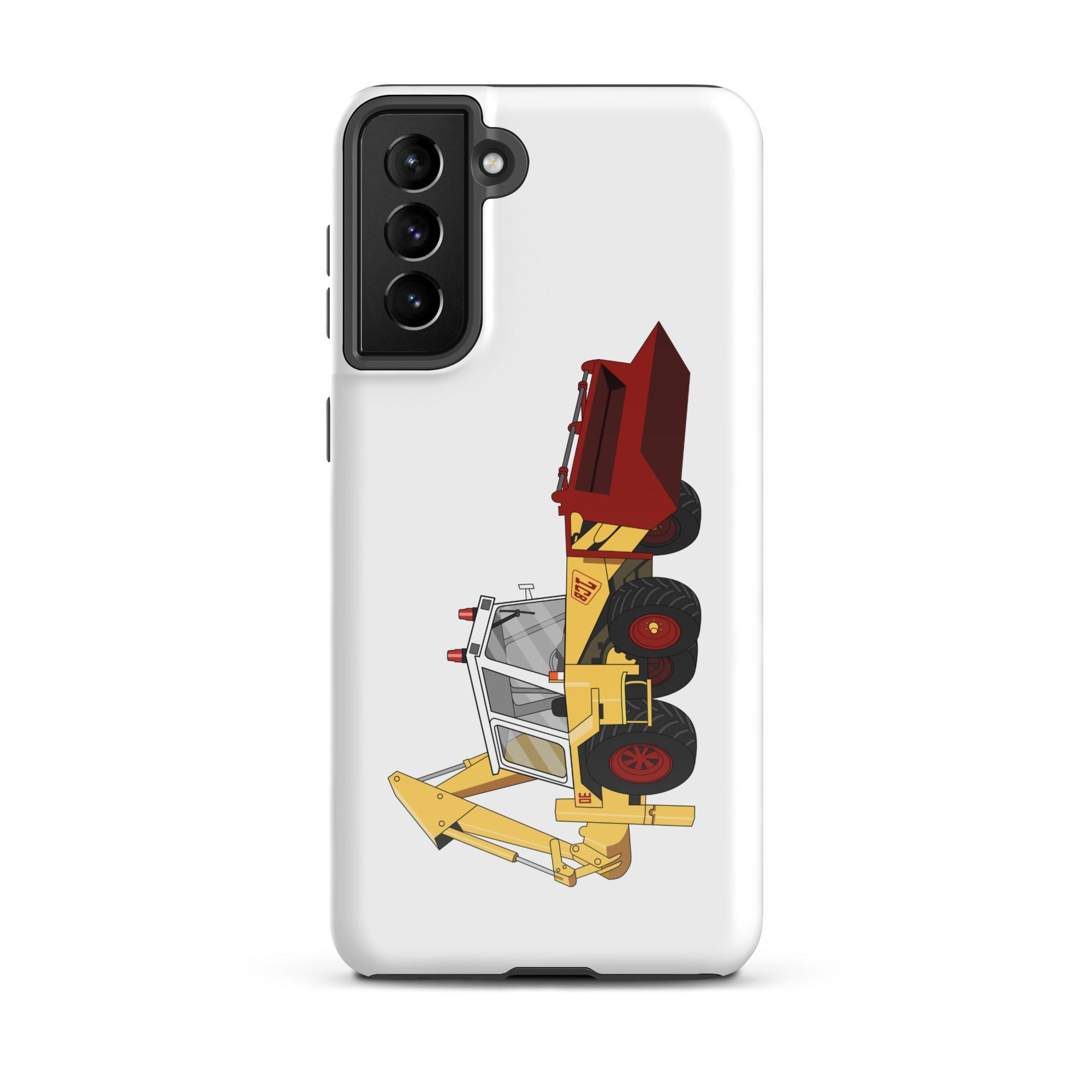 The Tractors Mugs Store Samsung Galaxy S21 Plus JCB 3D (1975) Tough case for SamsungĀ® Quality Farmers Merch