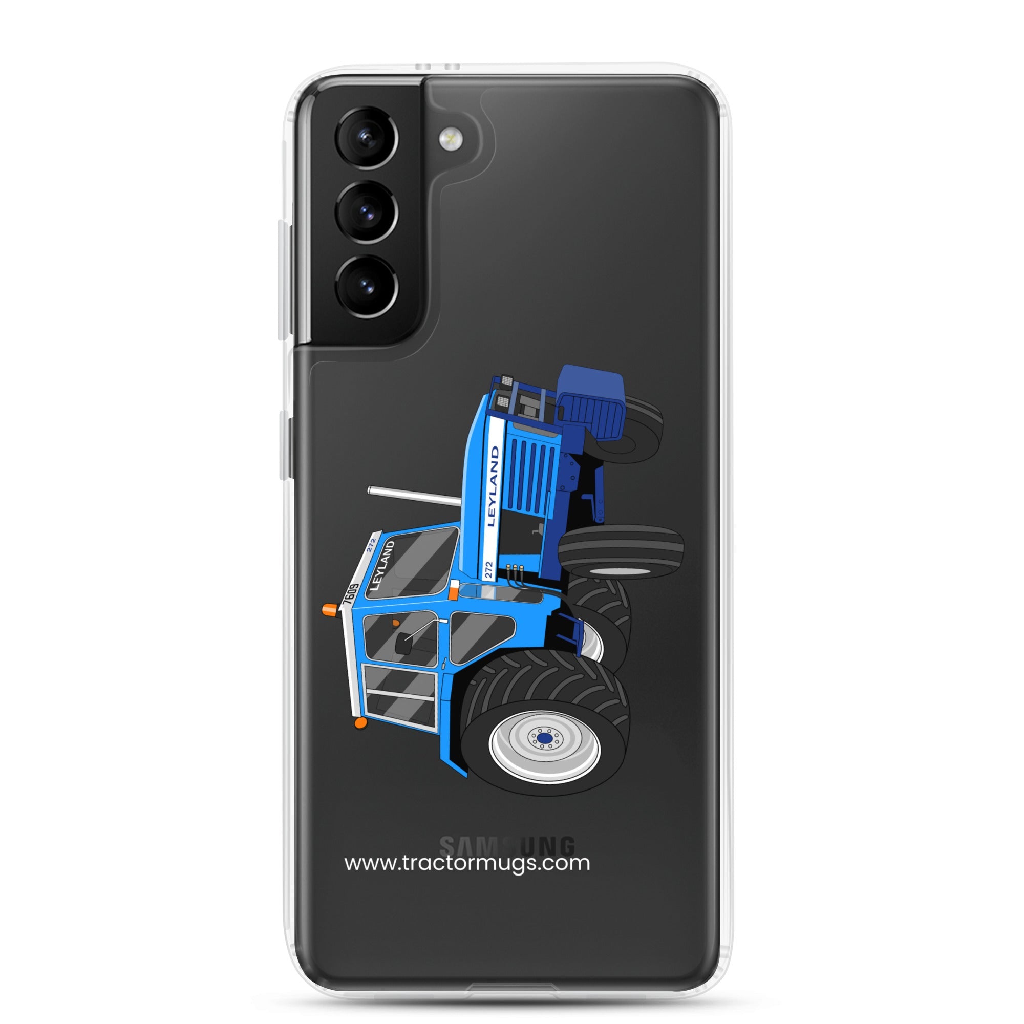 The Tractors Mugs Store Samsung Galaxy S21 Plus Leyland 272 Clear Case for SamsungĀ® Quality Farmers Merch