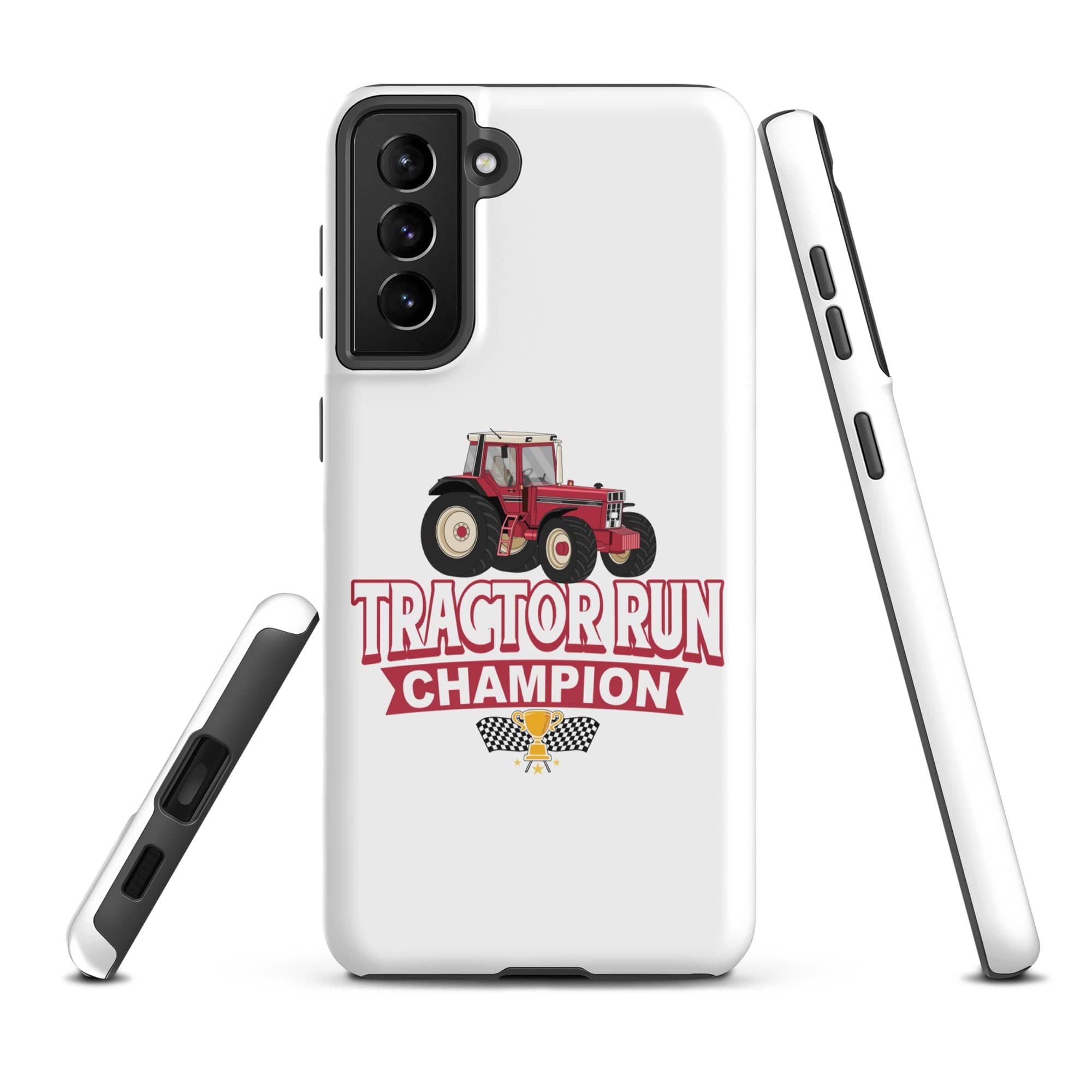 The Tractors Mugs Store Samsung Galaxy S21 Plus Tractor Run Champion Tough case for SamsungĀ® Quality Farmers Merch