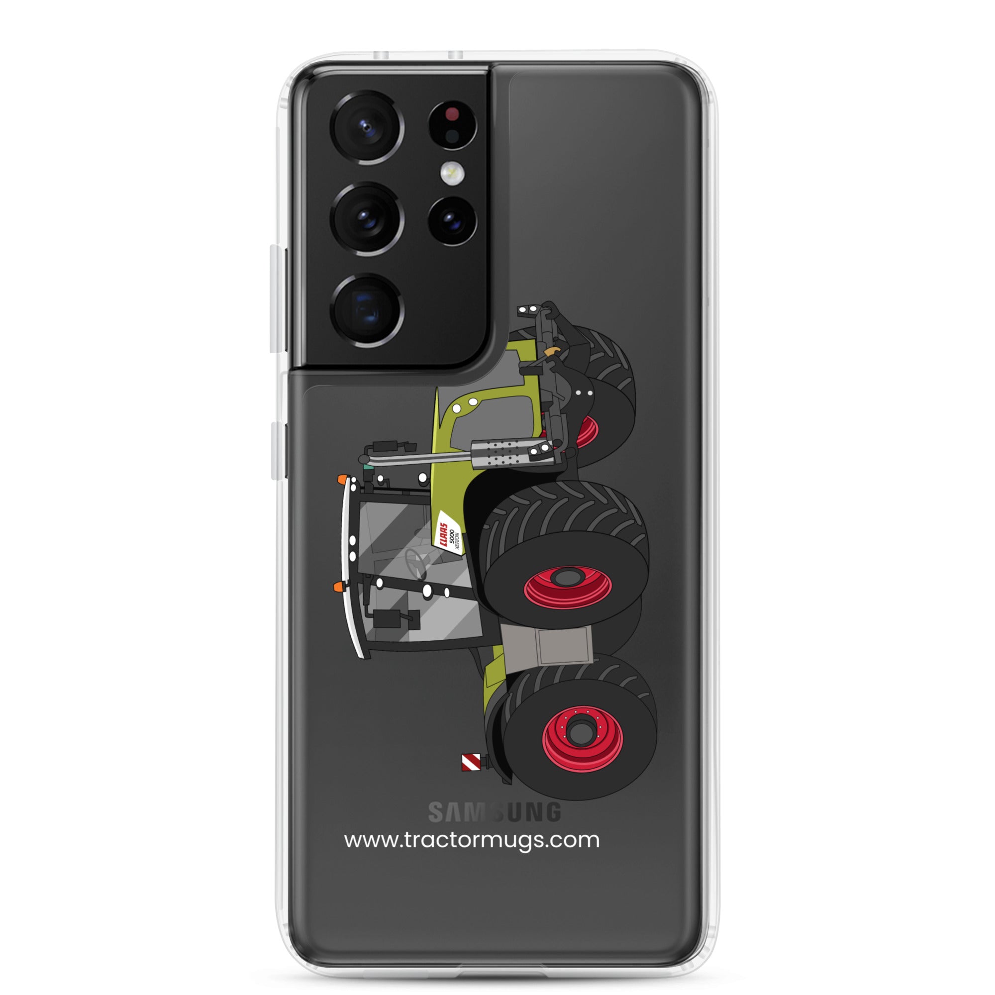 The Tractors Mugs Store Samsung Galaxy S21 Ultra Class Xerion 5000 Tractor VC Clear Case for SamsungĀ® Quality Farmers Merch