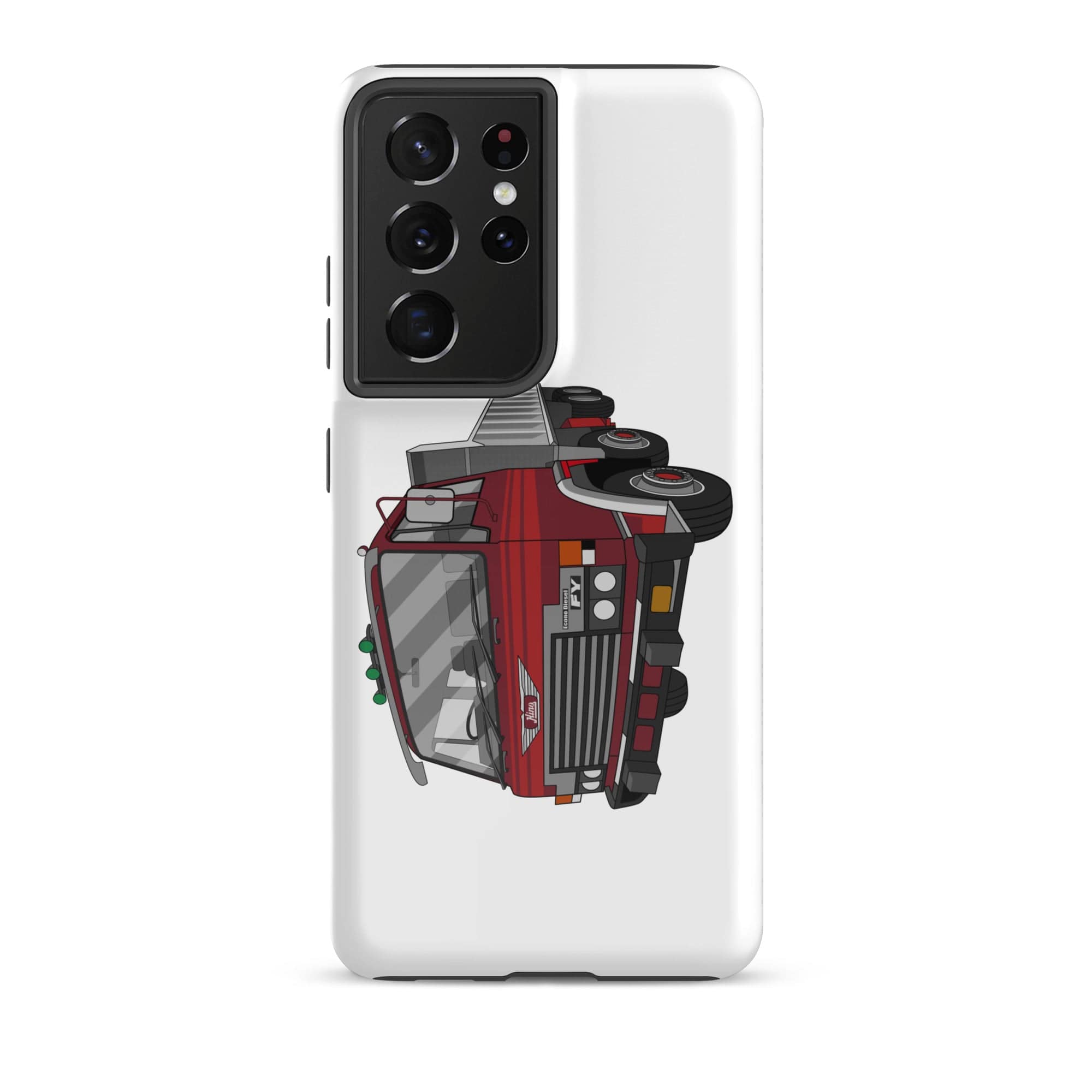 The Tractors Mugs Store Samsung Galaxy S21 Ultra Hino FY Tipper Tough case for SamsungĀ® Quality Farmers Merch