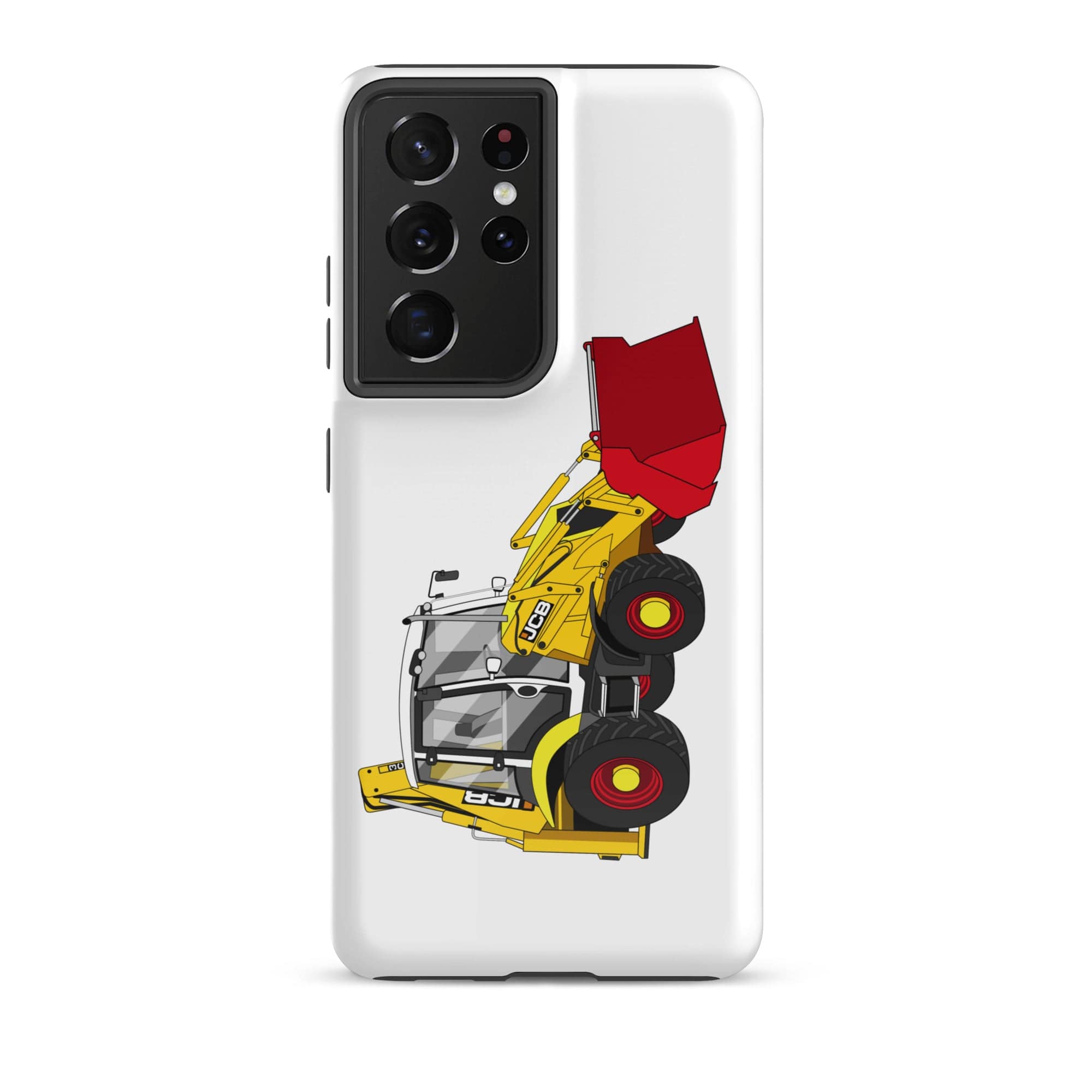 The Tractors Mugs Store Samsung Galaxy S21 Ultra JCB 3CX 70th Anniversary Edition Tough case for SamsungĀ® Quality Farmers Merch