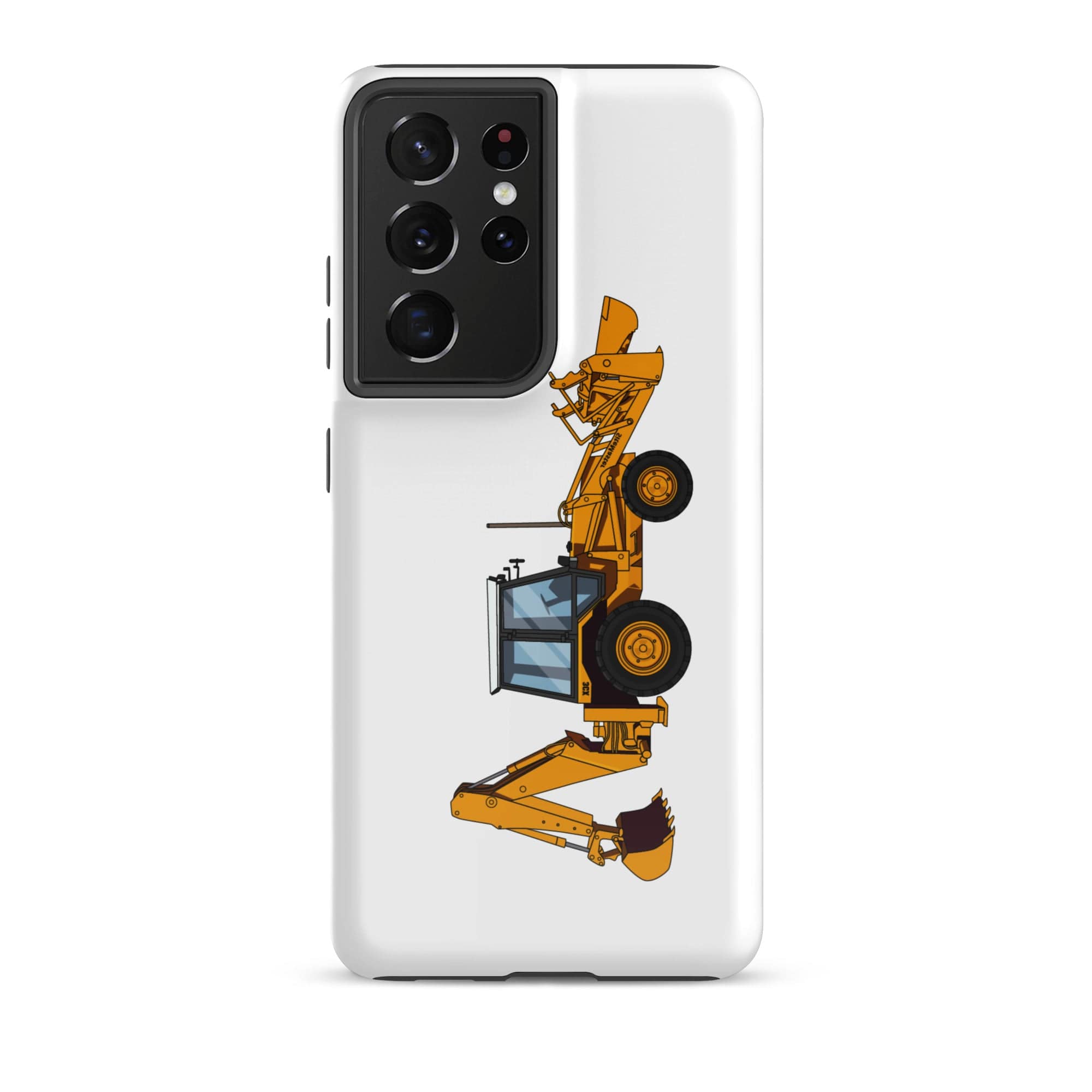 The Tractors Mugs Store Samsung Galaxy S21 Ultra JCB 3CX Tough case for SamsungĀ® Quality Farmers Merch