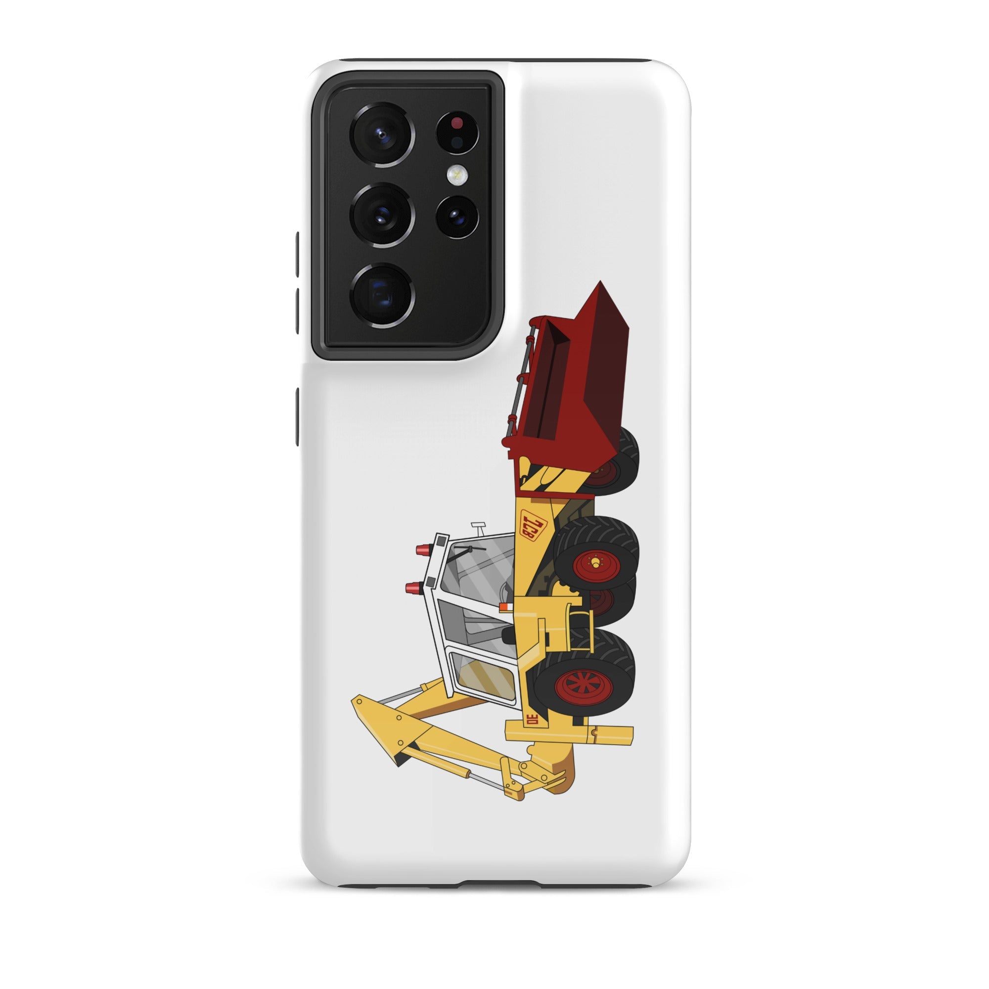 The Tractors Mugs Store Samsung Galaxy S21 Ultra JCB 3D (1975) Tough case for SamsungĀ® Quality Farmers Merch