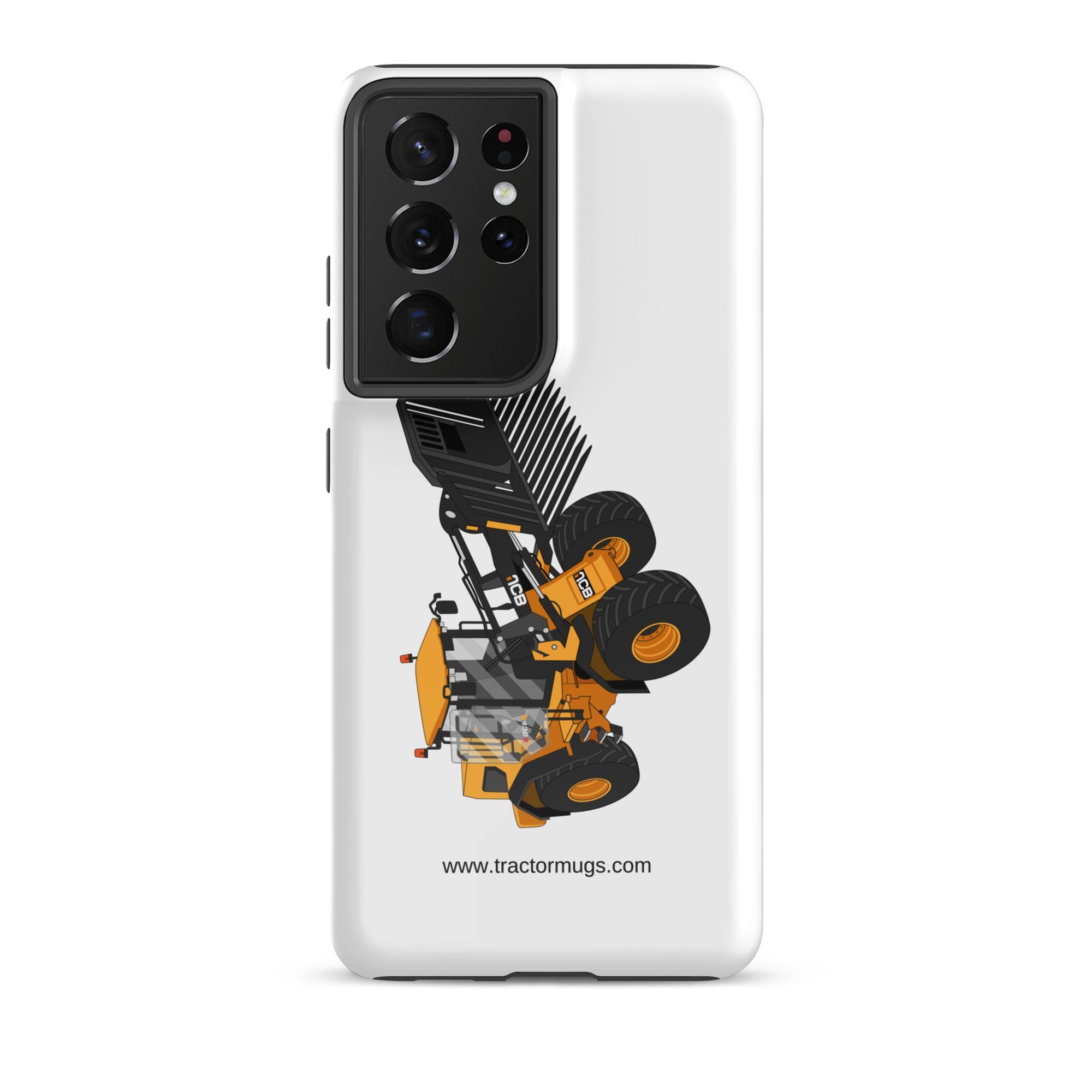 The Tractors Mugs Store Samsung Galaxy S21 Ultra JCB 435 S Farm Master Tough case for SamsungĀ® Quality Farmers Merch