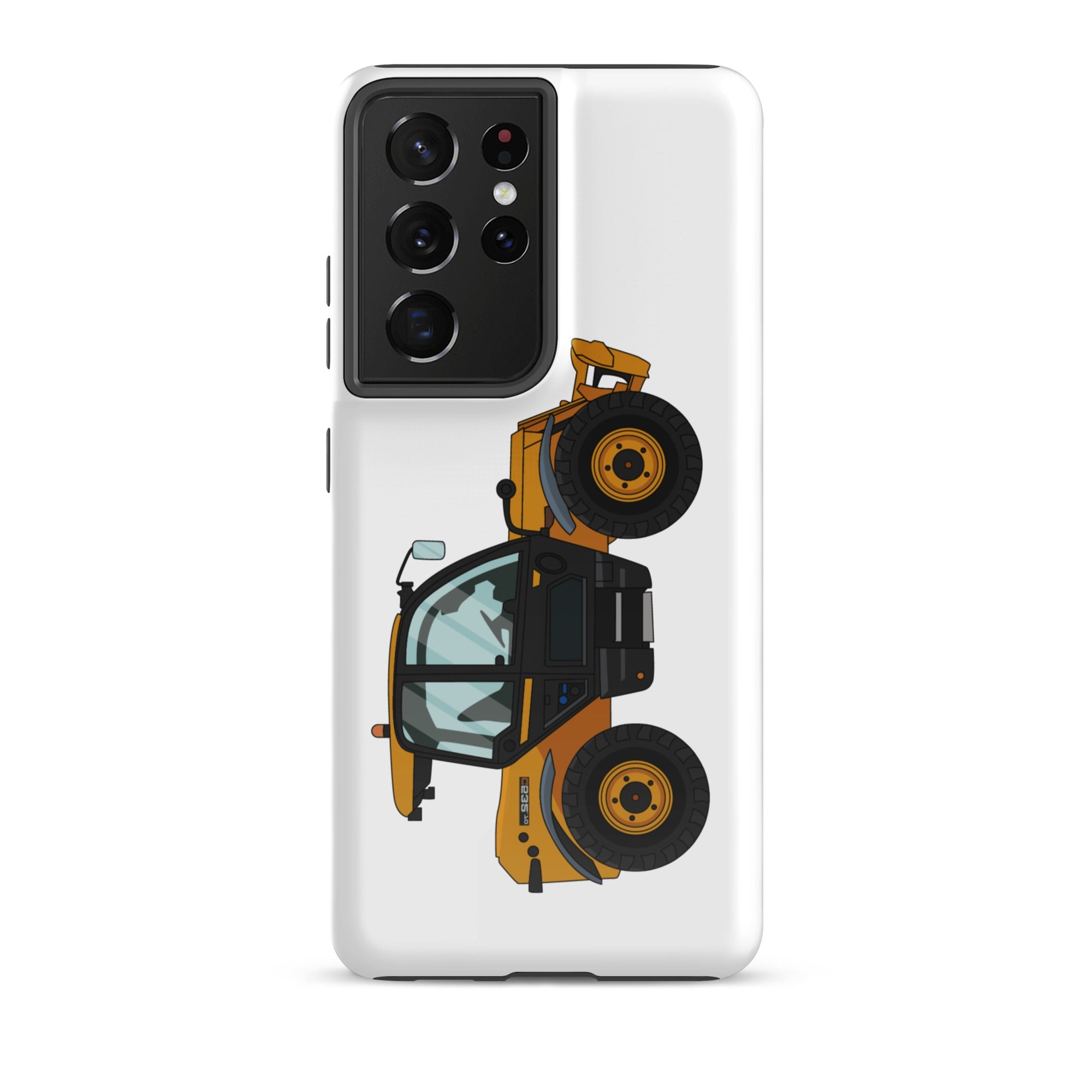 The Tractors Mugs Store Samsung Galaxy S21 Ultra JCB 532-60 Tough case for SamsungĀ® Quality Farmers Merch