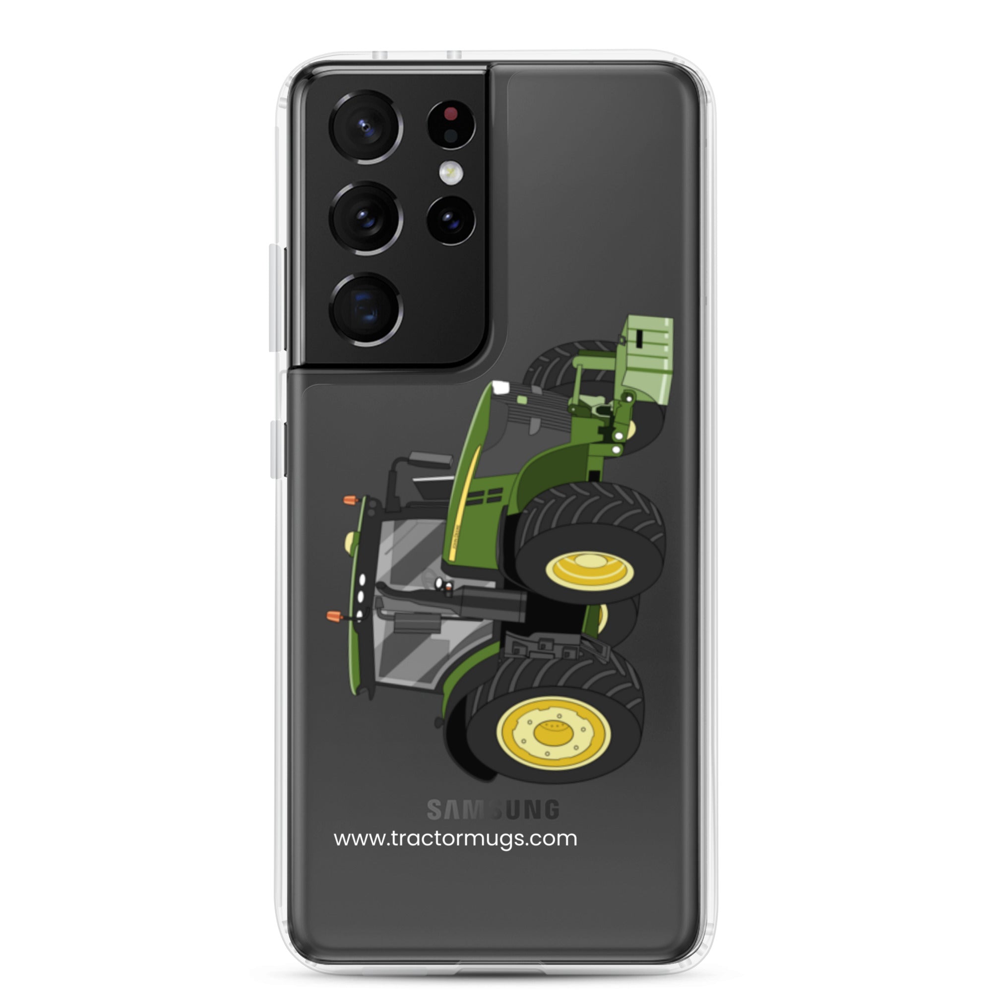The Tractors Mugs Store Samsung Galaxy S21 Ultra John Deere 7310R Clear Case for SamsungĀ® Quality Farmers Merch