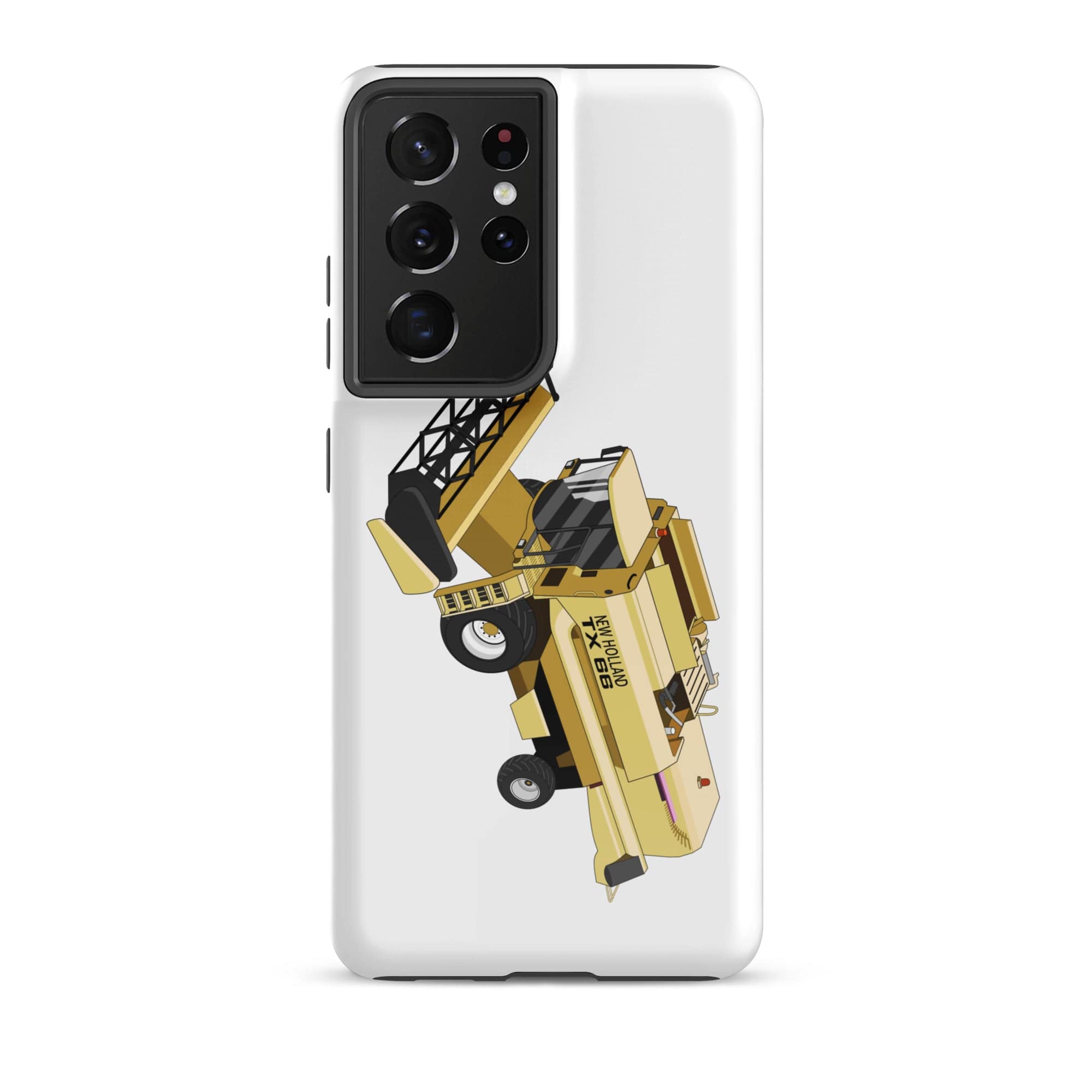 The Tractors Mugs Store Samsung Galaxy S21 Ultra New Holland TX 66 Combine Harvester Tough case for SamsungĀ® Quality Farmers Merch