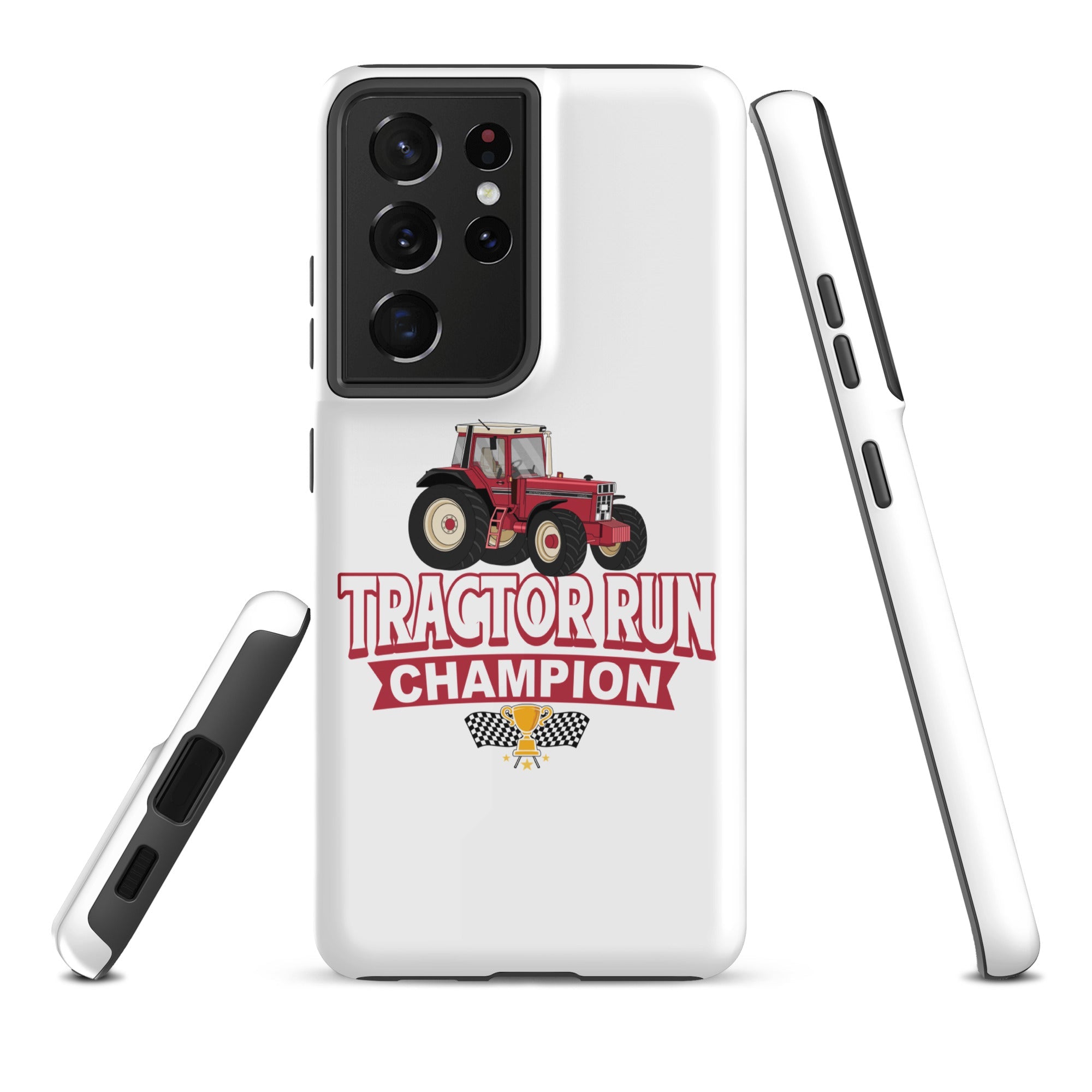 The Tractors Mugs Store Samsung Galaxy S21 Ultra Tractor Run Champion Tough case for SamsungĀ® Quality Farmers Merch