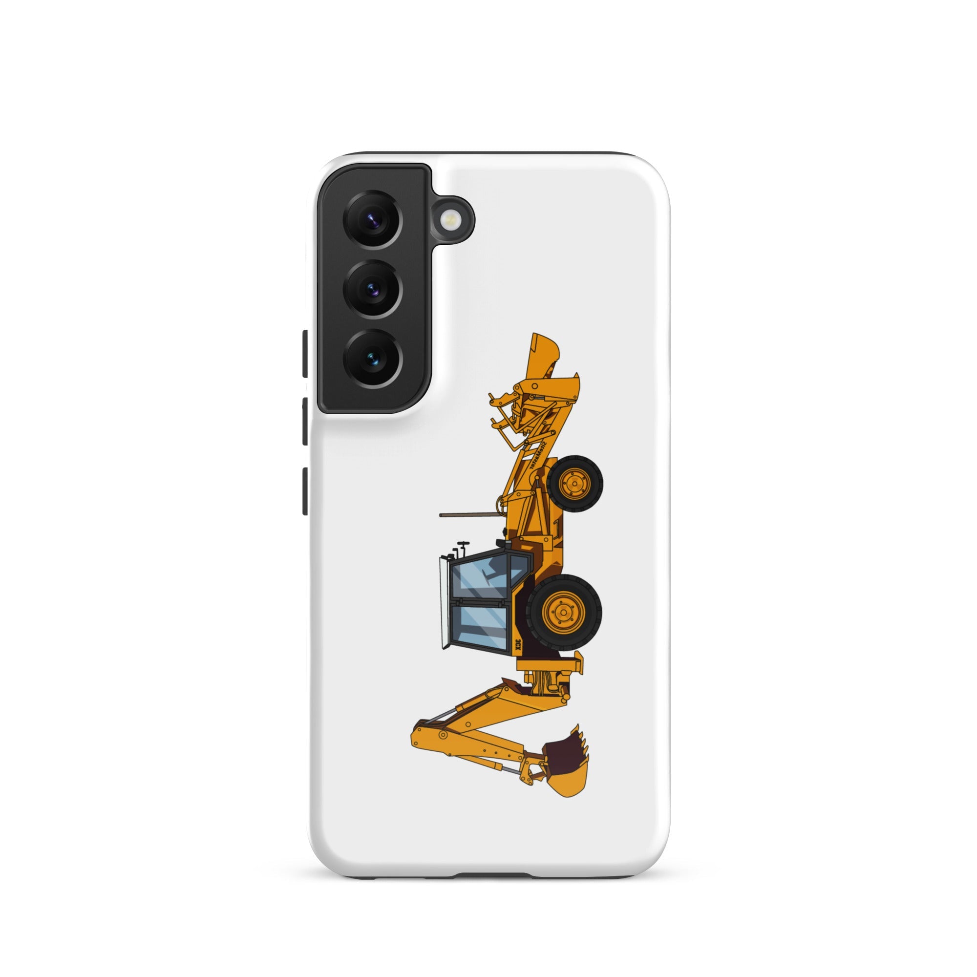The Tractors Mugs Store Samsung Galaxy S22 JCB 3CX Tough case for SamsungĀ® Quality Farmers Merch