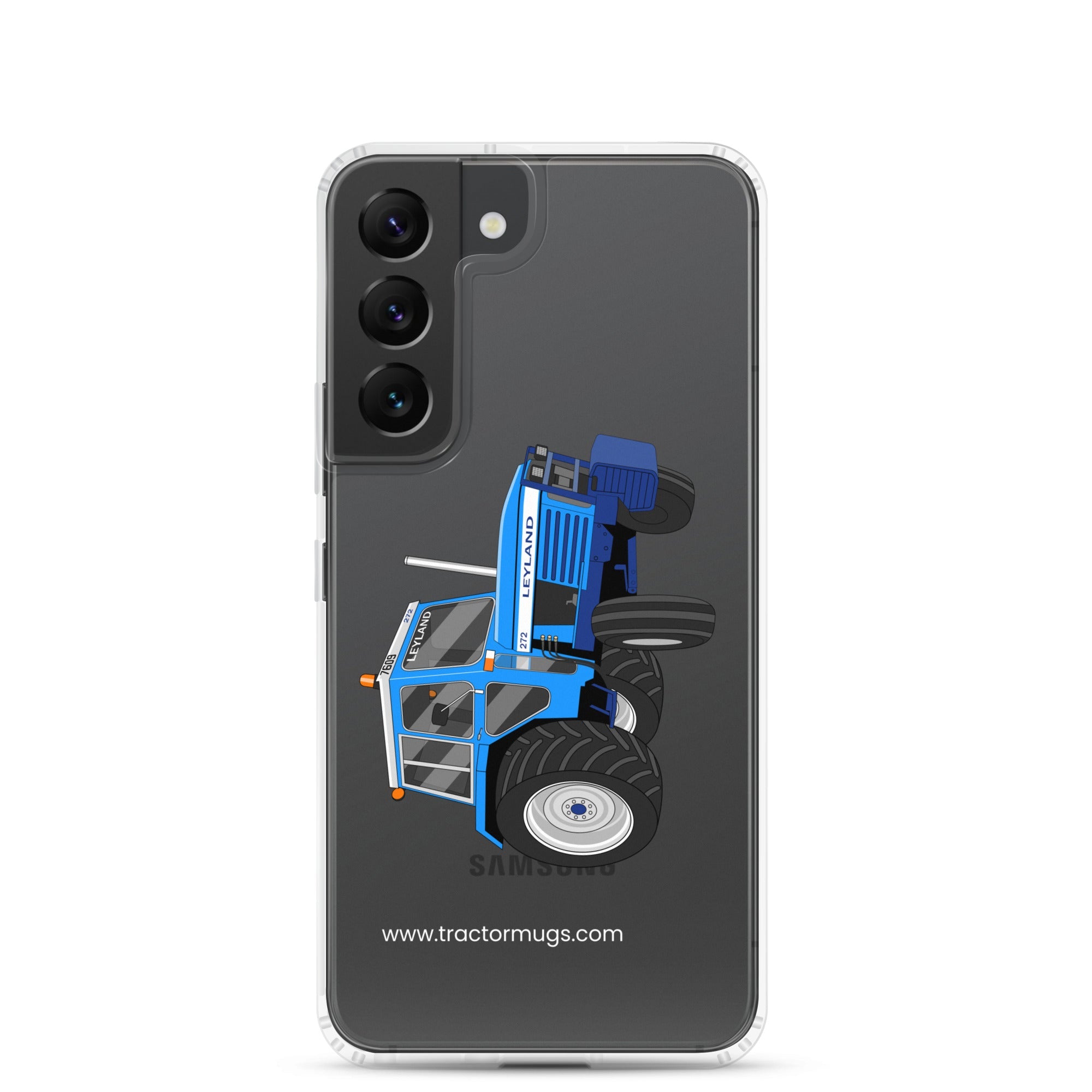 The Tractors Mugs Store Samsung Galaxy S22 Leyland 272 Clear Case for SamsungĀ® Quality Farmers Merch