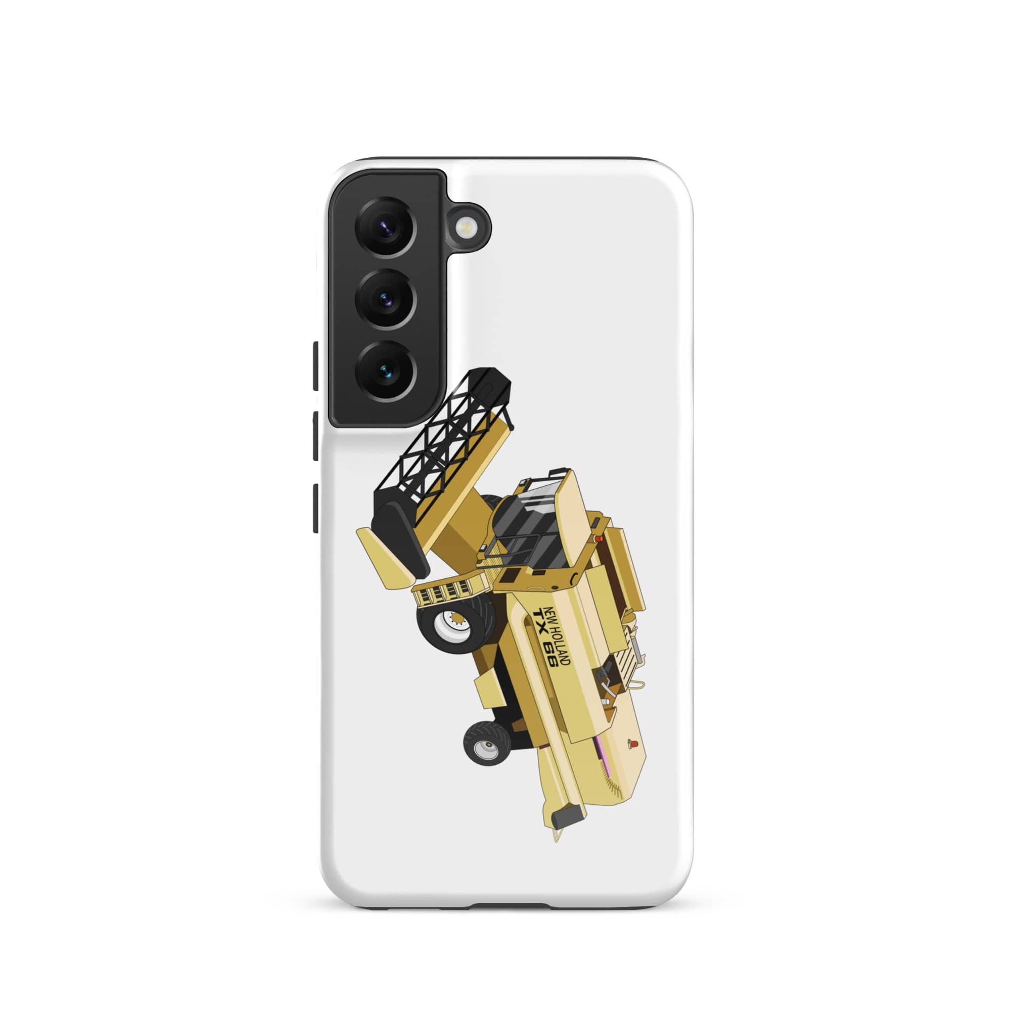The Tractors Mugs Store Samsung Galaxy S22 New Holland TX 66 Combine Harvester Tough case for SamsungĀ® Quality Farmers Merch